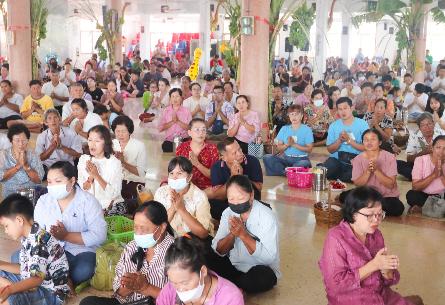 ภาพร่วมพิธีกรรมวัดรางกำหยาด