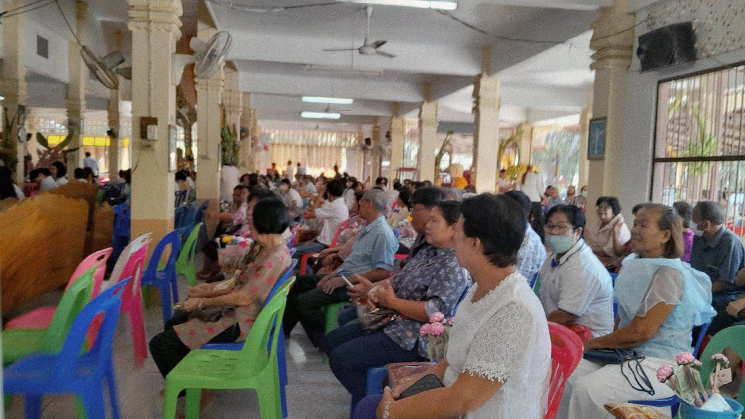 ภาพร่วมพิธีกรรมวัดดอนเตาอิฐ