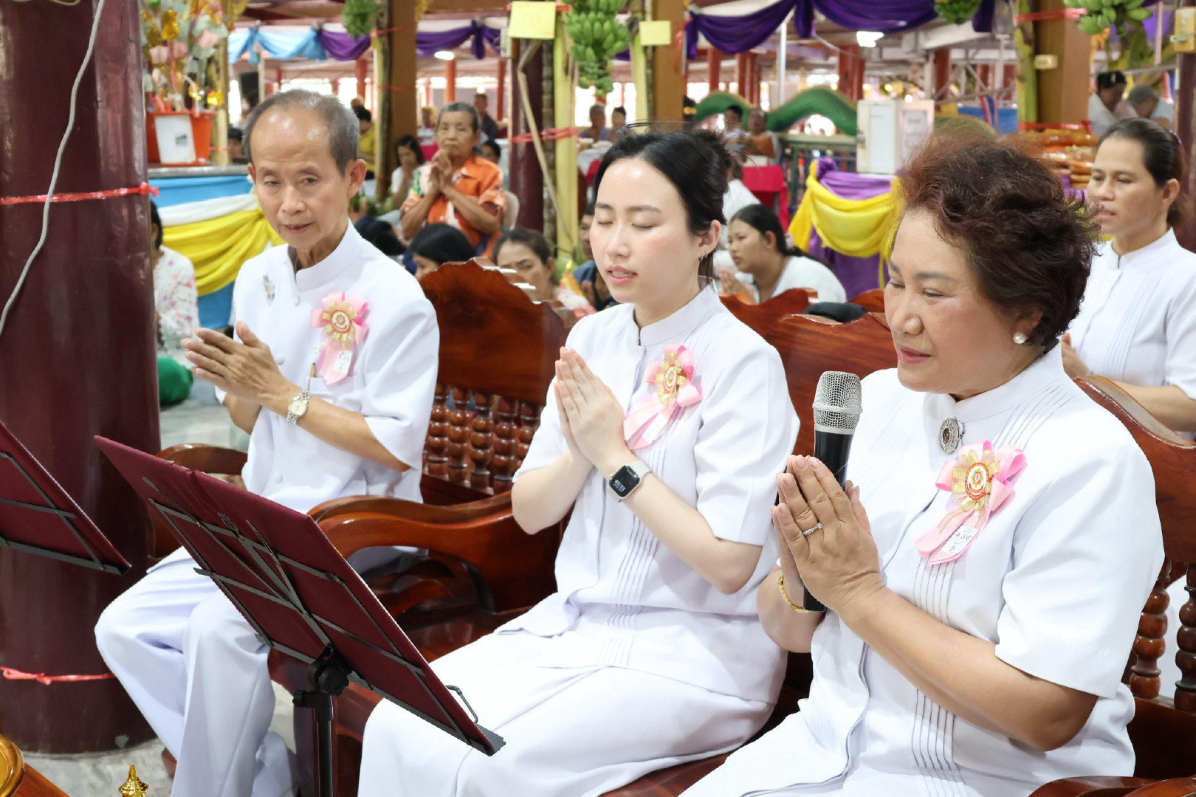 ภาพกล่าวคำถวายกฐินวัดดอนยอ