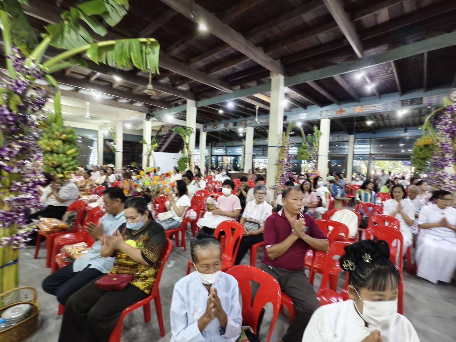 ภาพร่วมพิธีกรรมวัดปลักไม้ลาย