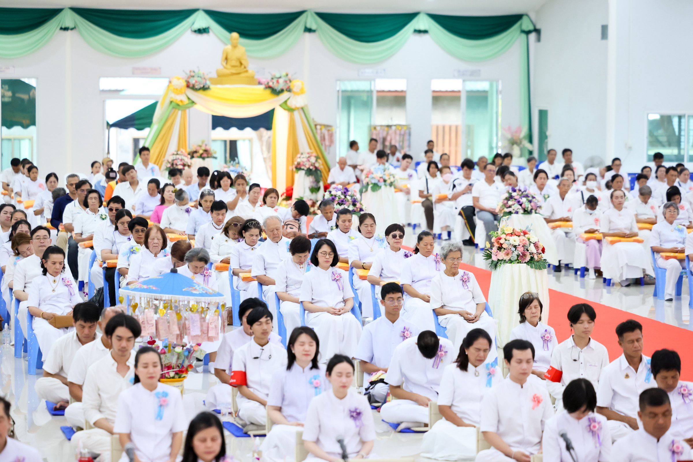 ภาพร่วมพิธีกรรมศูนย์อบรมเยาวชนนครปฐม