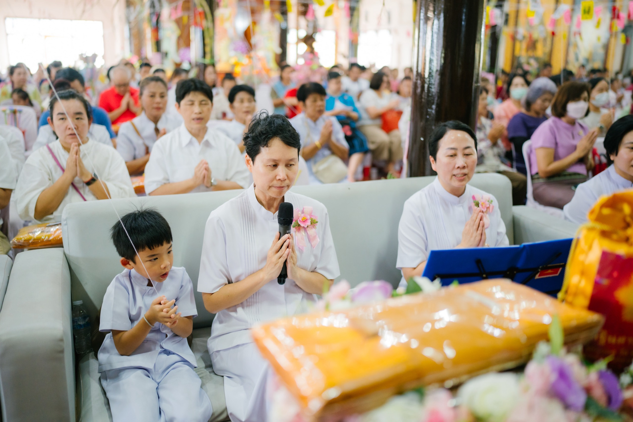 ภาพกล่าวคำถวายกฐินวัดเกาะแรด