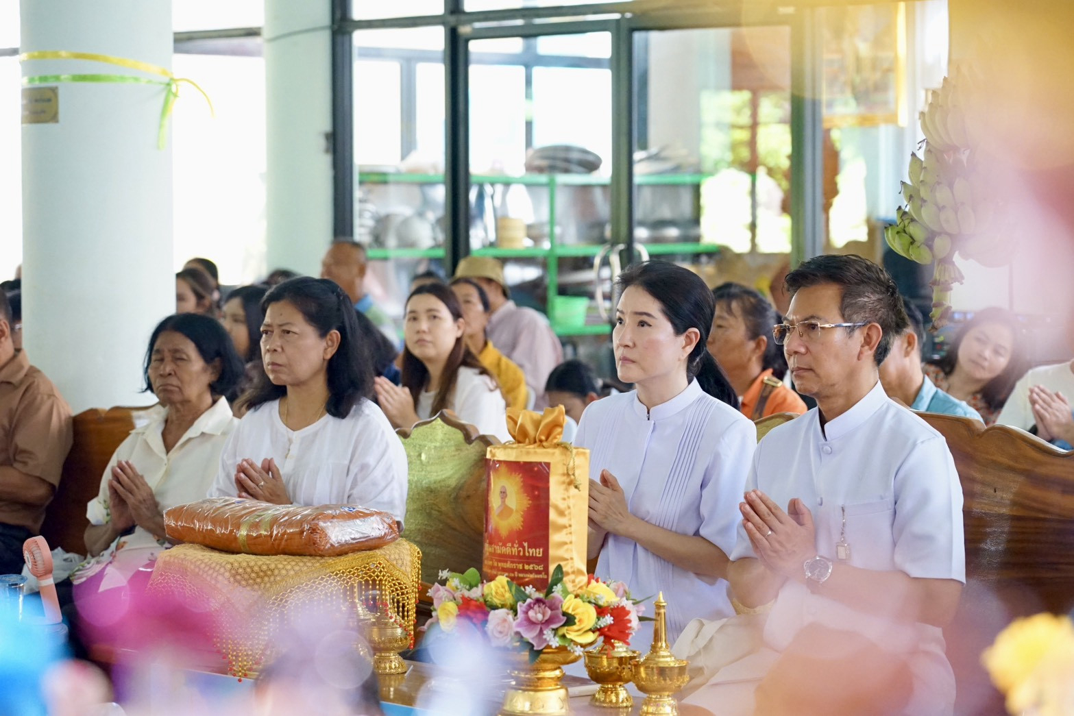 ภาพร่วมพิธีกรรมวัดดอนพุทรา