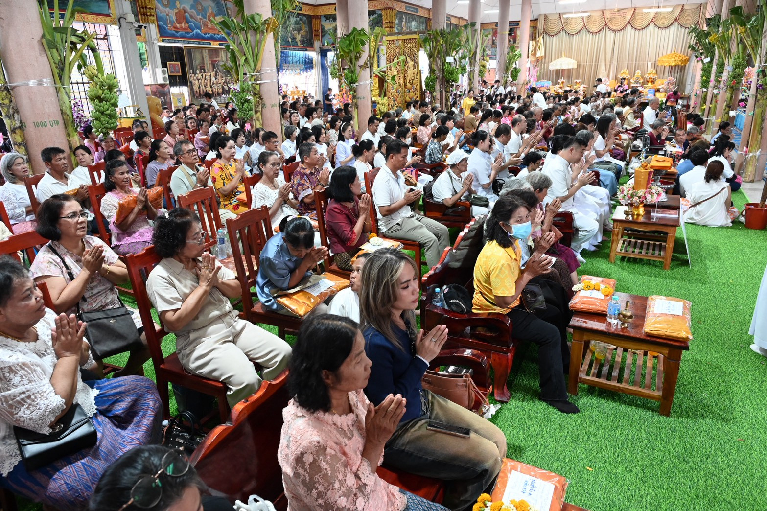 ภาพร่วมพิธีกรรมวัดบ้านยาง