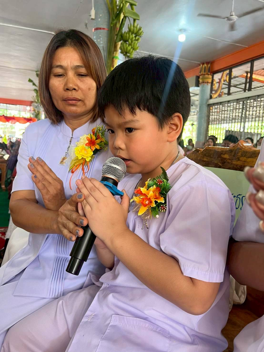 ภาพกล่าวคำถวายกฐินวัดเขาวงจินดาราม (วัดบ่อพลอย)