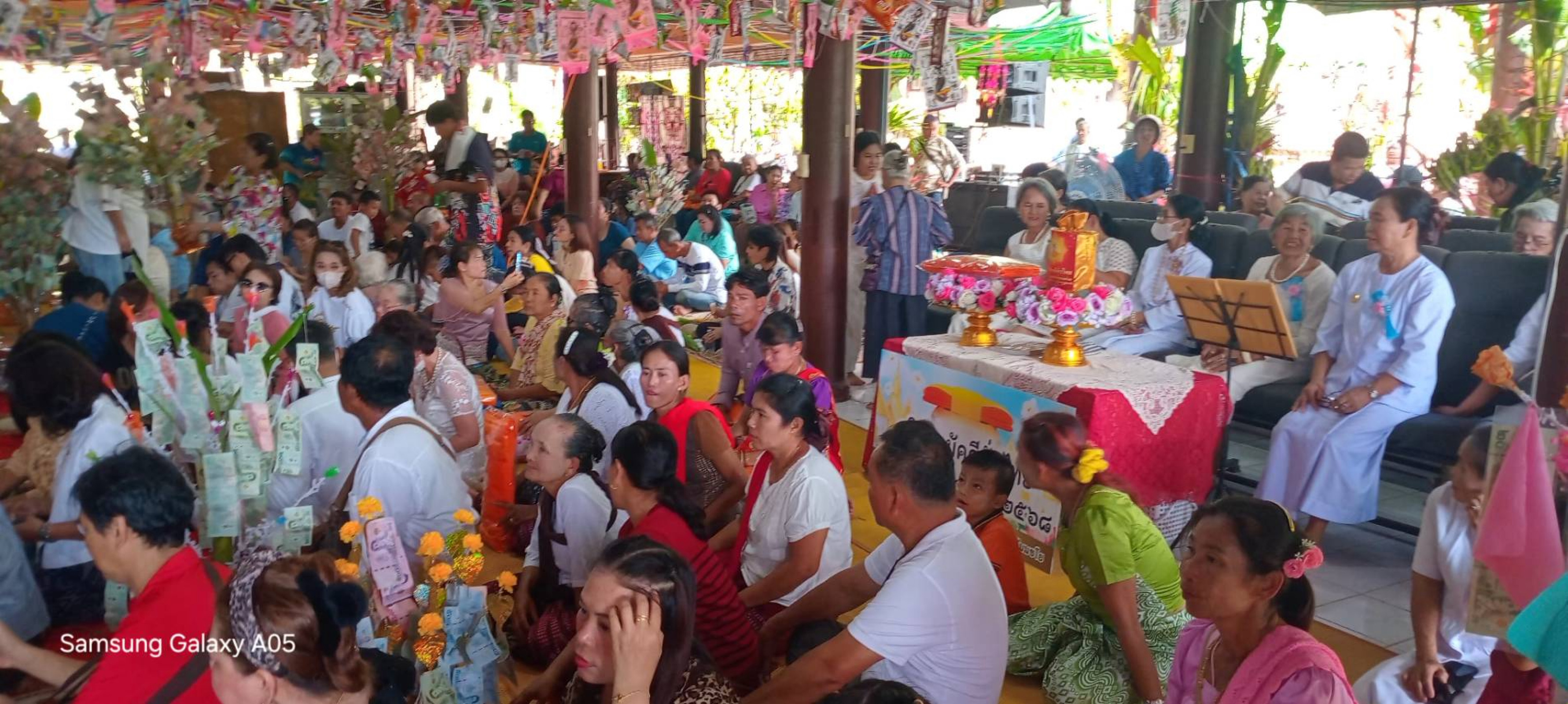 ภาพร่วมพิธีกรรมวัดพุเตย