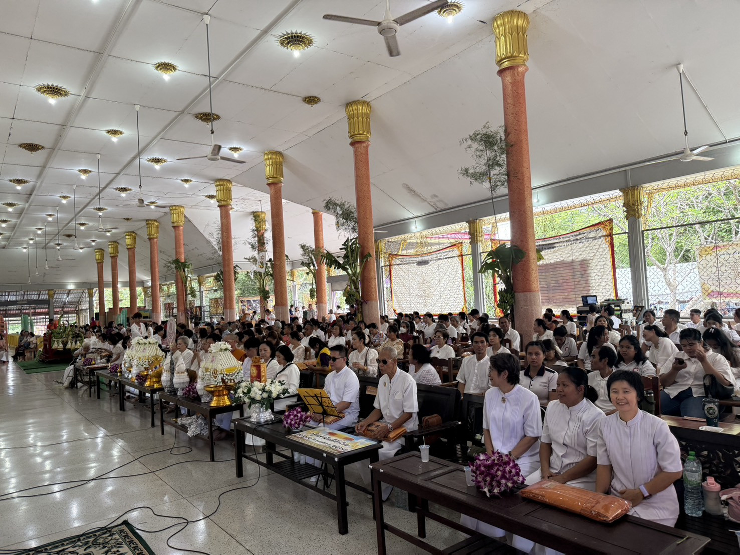 ภาพร่วมพิธีกรรมวัดศรีโลหะราษฎร์บำรุง