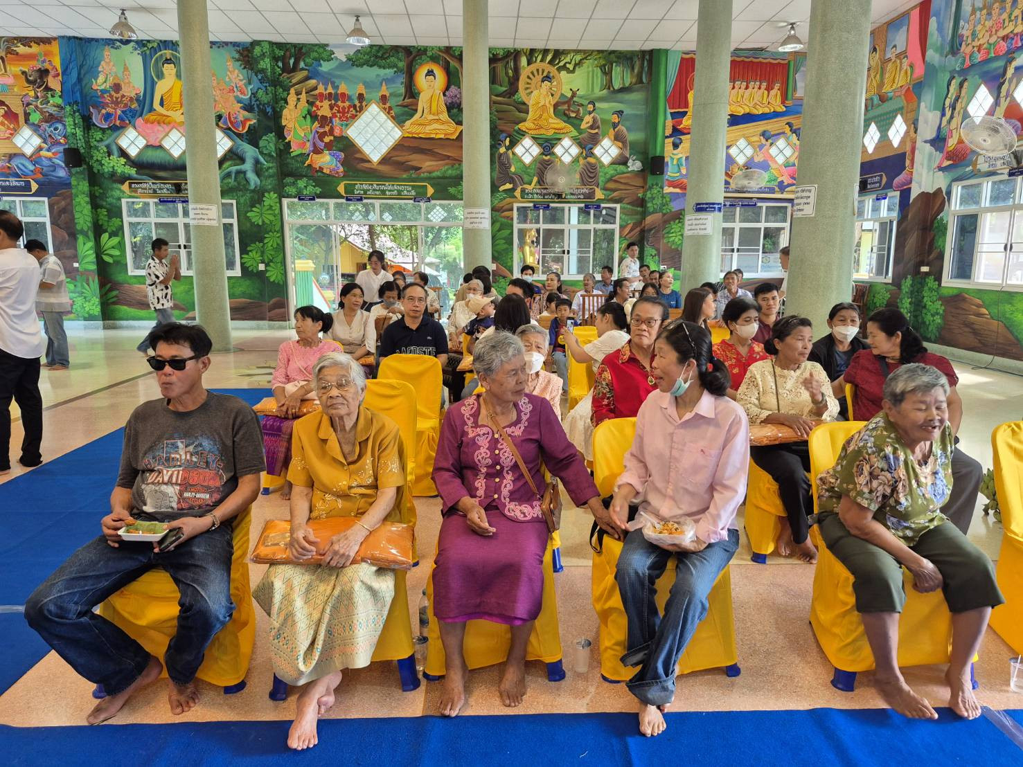 ภาพร่วมพิธีกรรมวัดหนองตากยาอภัยสัตว์
