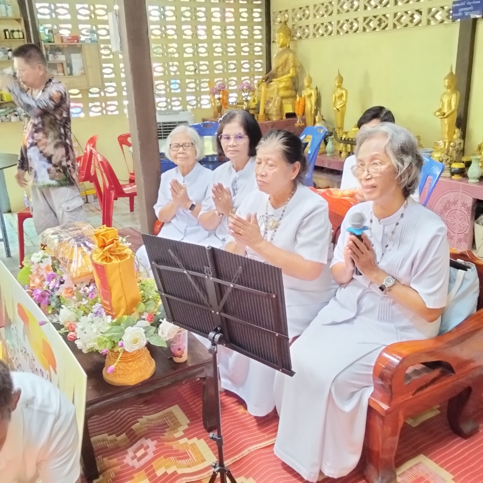 ภาพกล่าวคำถวายกฐินสำนักสงฆ์วังกุลา