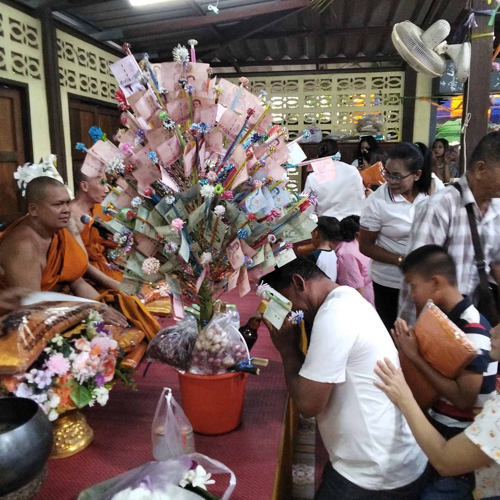ภาพร่วมพิธีกรรมสำนักสงฆ์วังกุลา