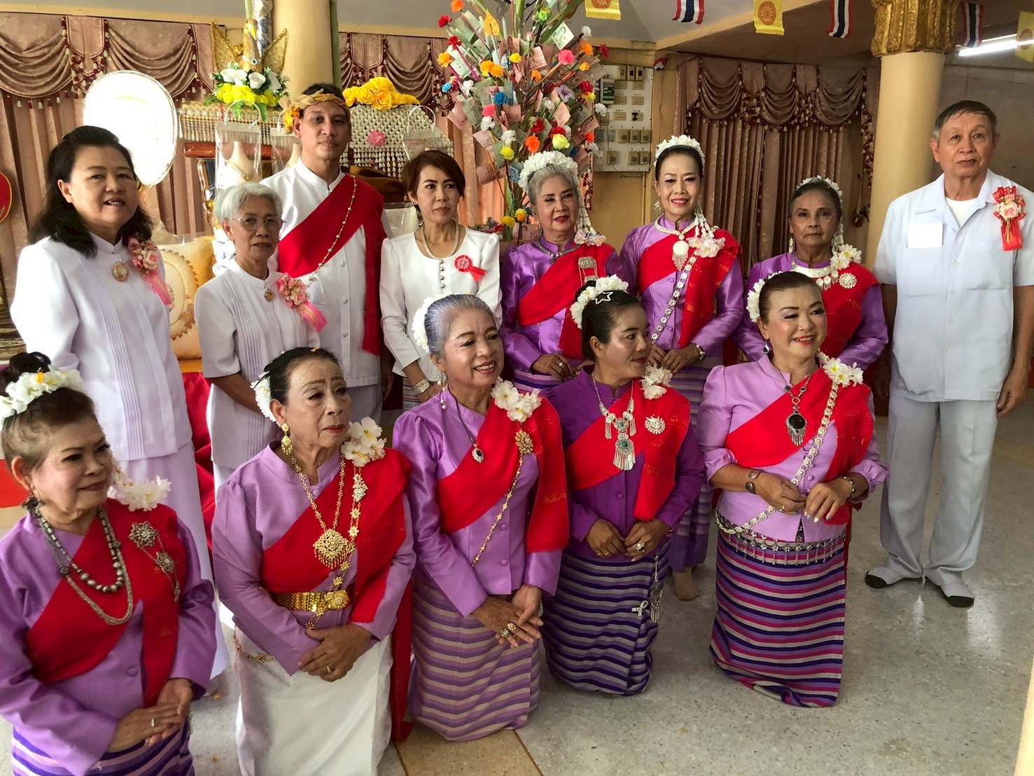 ภาพร่วมพิธีกรรมวัดหัวนา