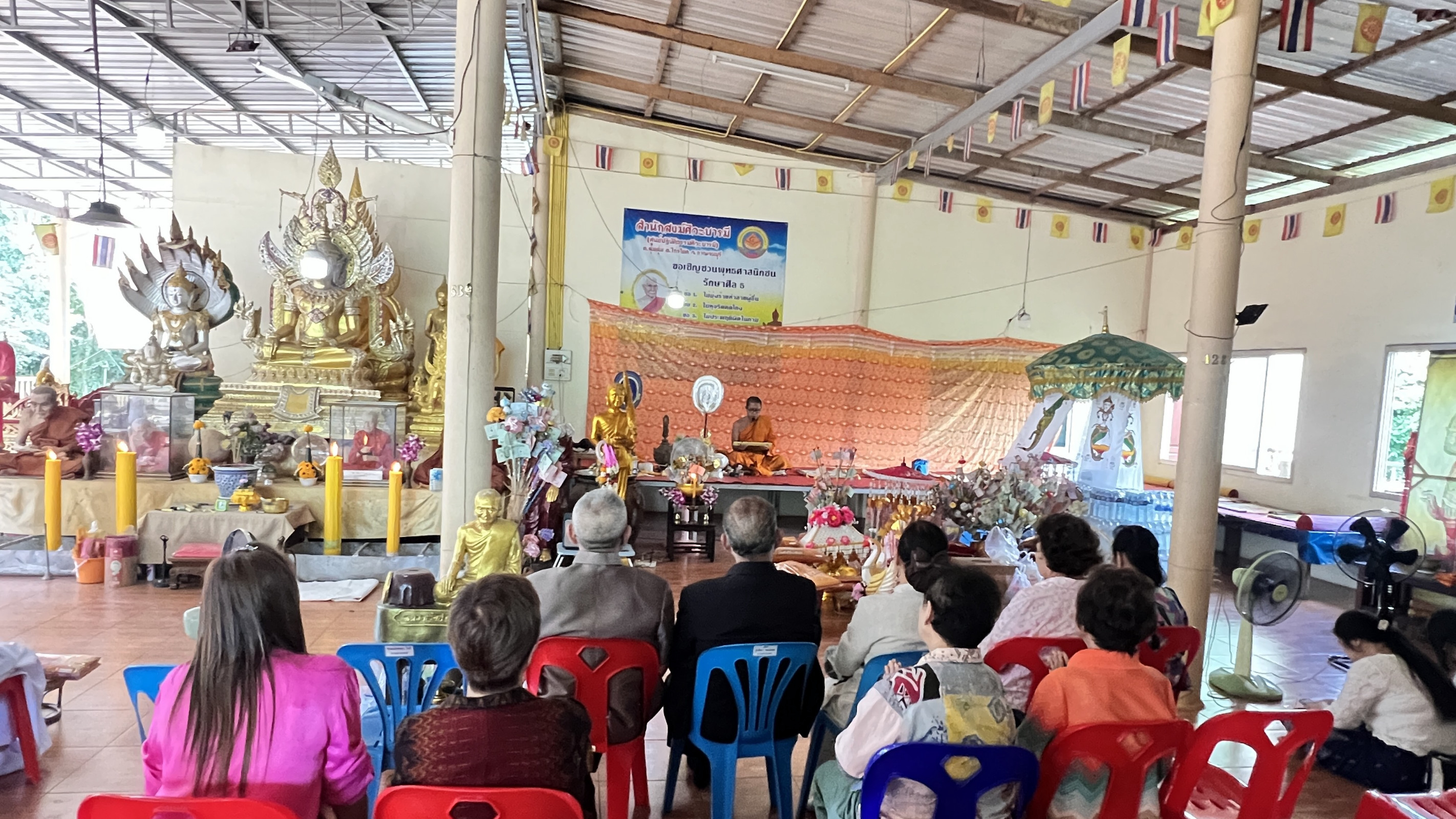 ภาพร่วมพิธีกรรมสำนักสงฆ์ศิวะบารมี