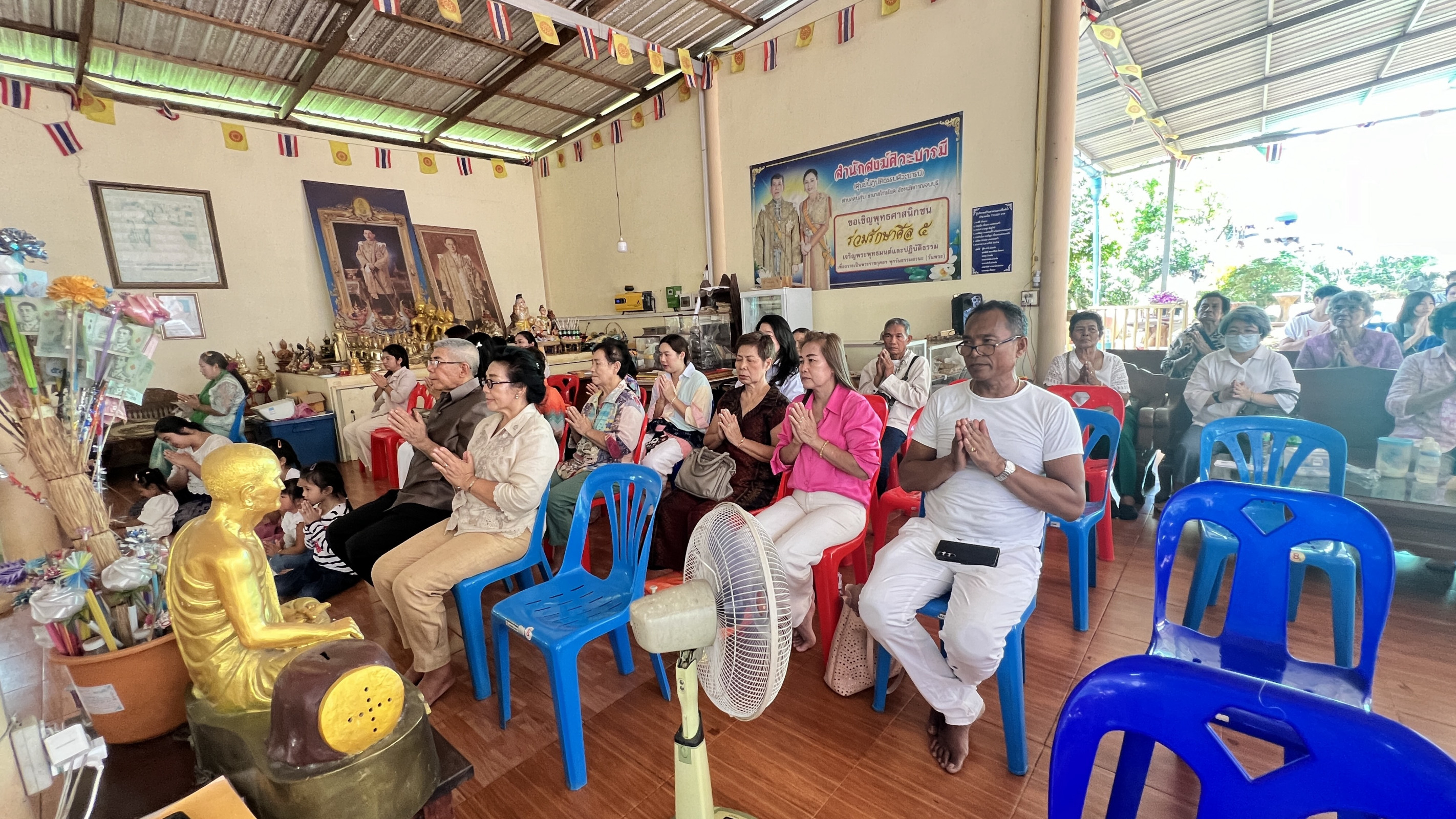 ภาพร่วมพิธีกรรมสำนักสงฆ์ศิวะบารมี