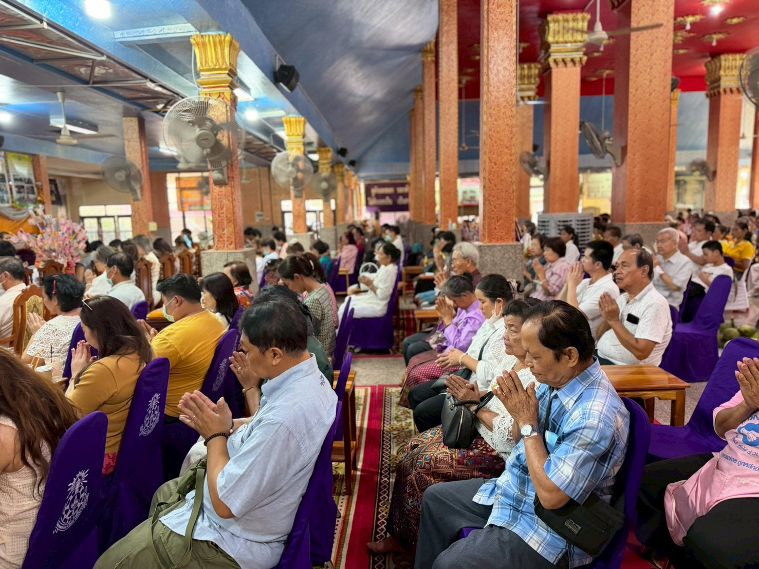 ภาพร่วมพิธีกรรมวัดวังขนายทายิการาม