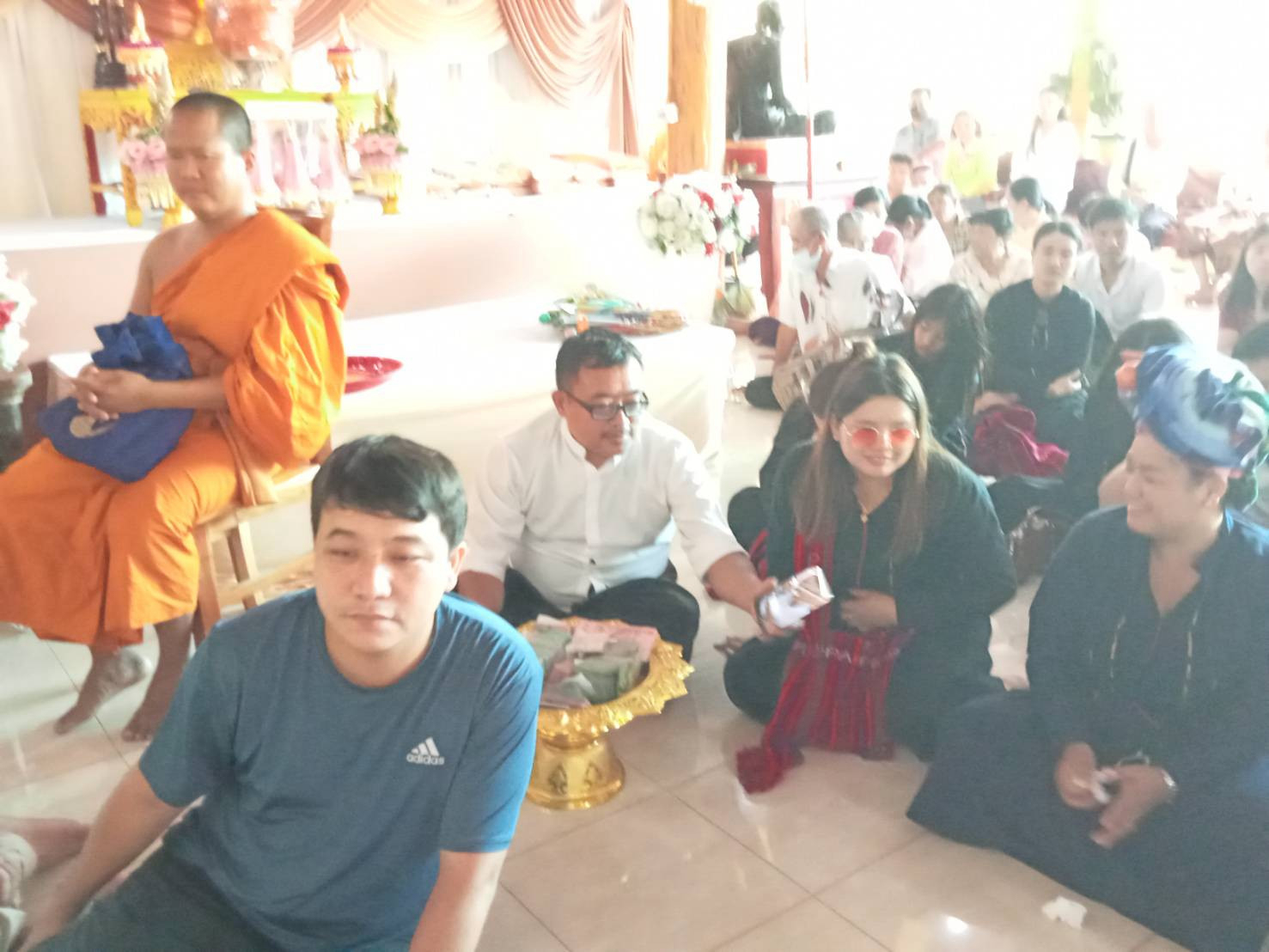 ภาพร่วมพิธีกรรมวัดหนองนางเลิ้ง