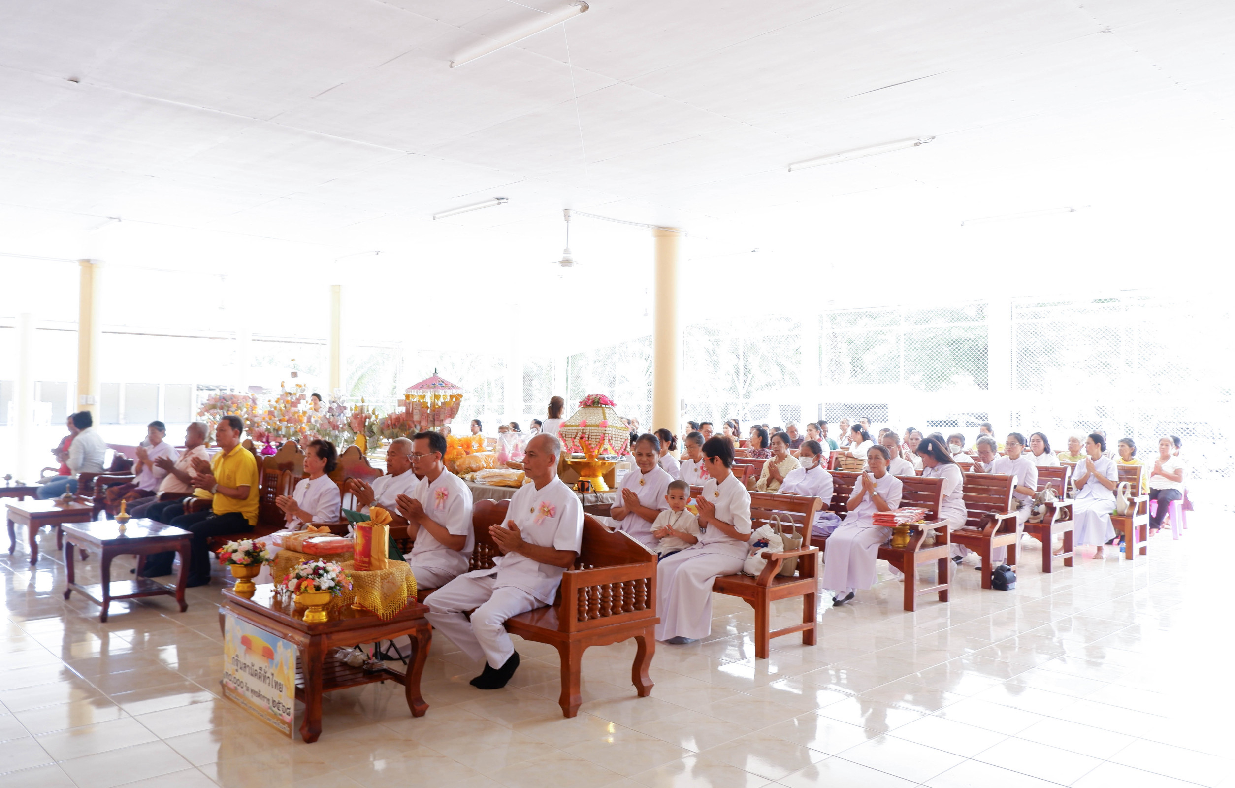 ภาพร่วมพิธีกรรมวัดดอนอารีย์