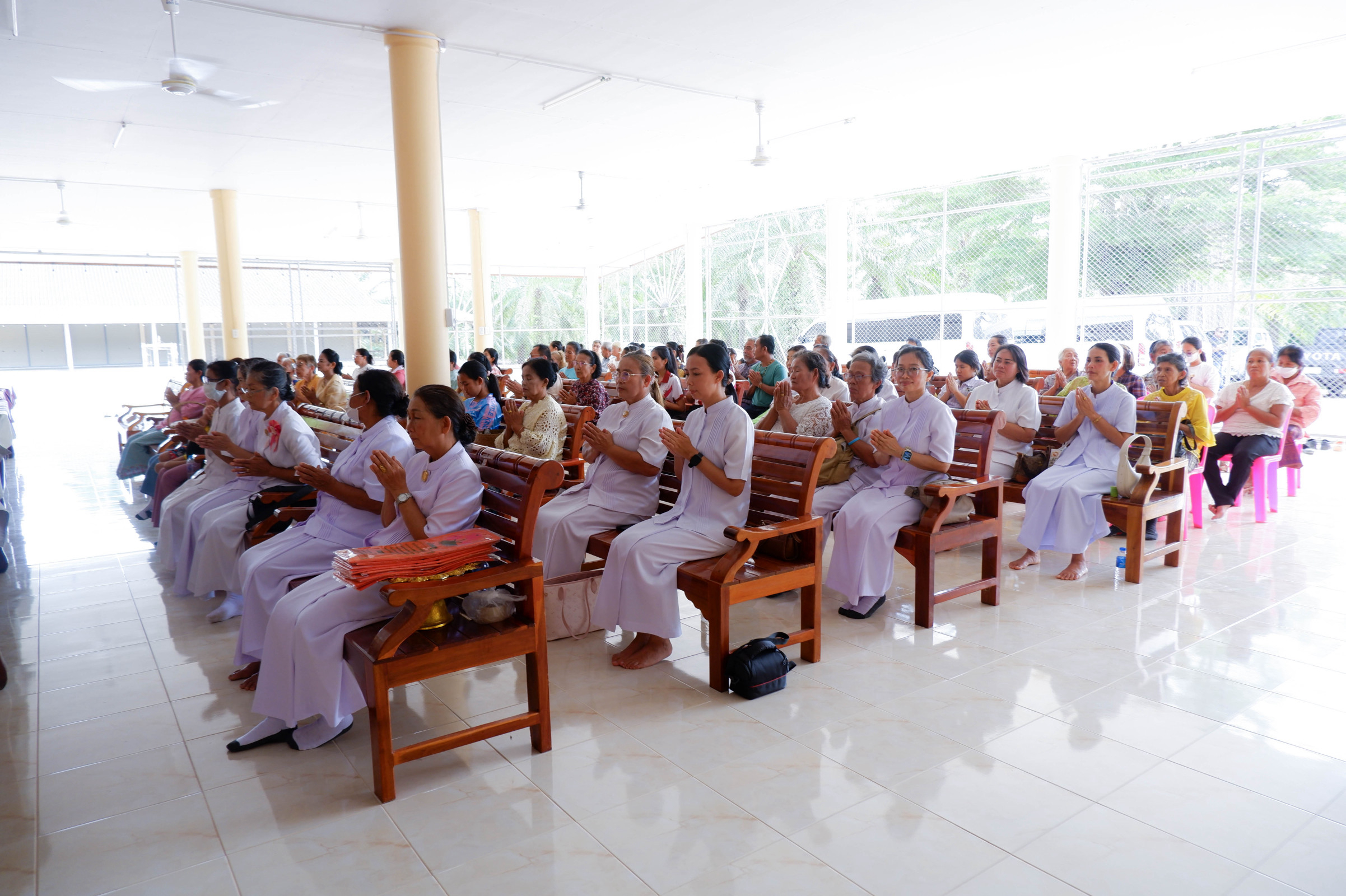 ภาพร่วมพิธีกรรมวัดดอนอารีย์