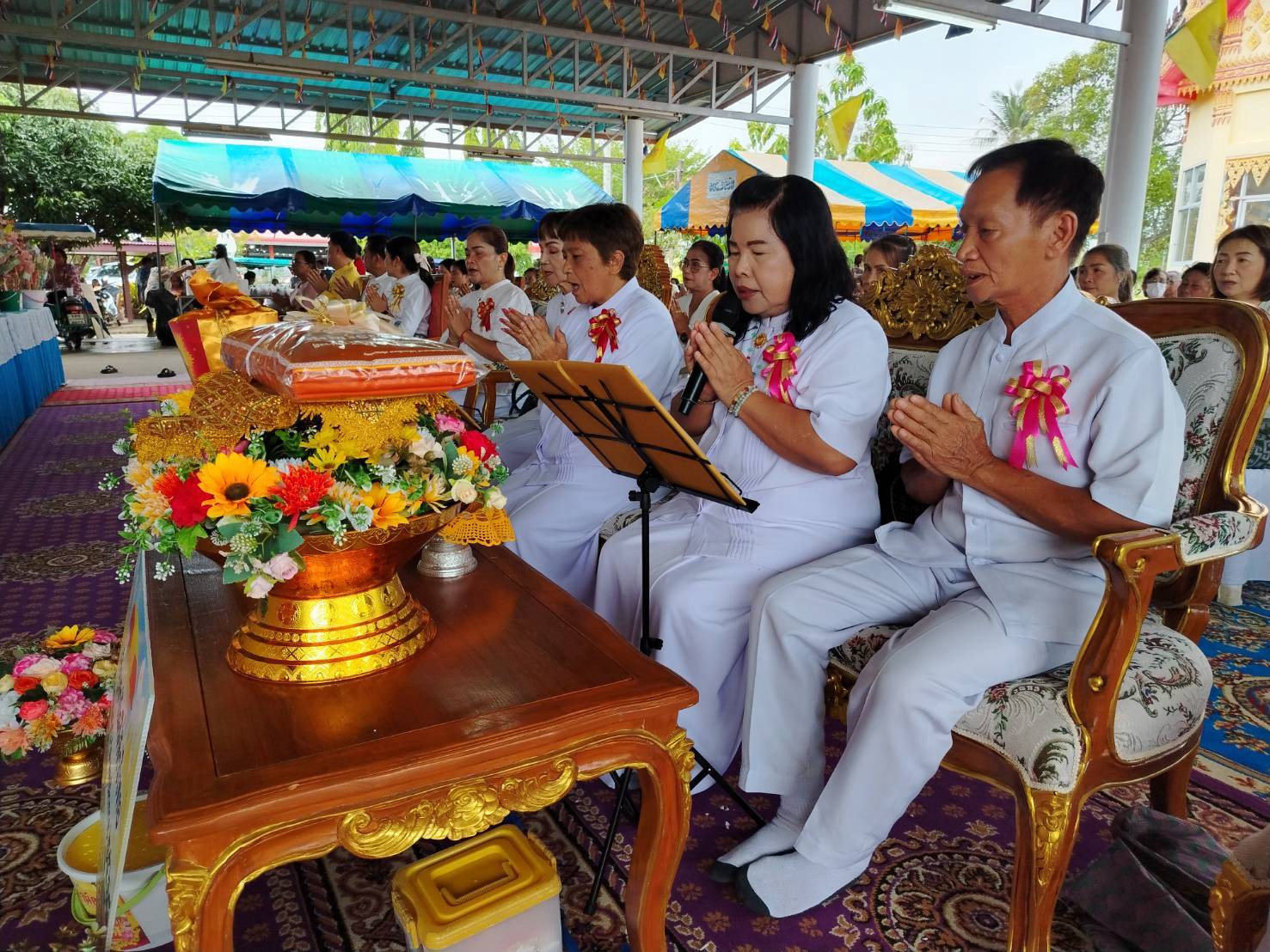 ภาพกล่าวคำถวายกฐินวัดดอนยาง