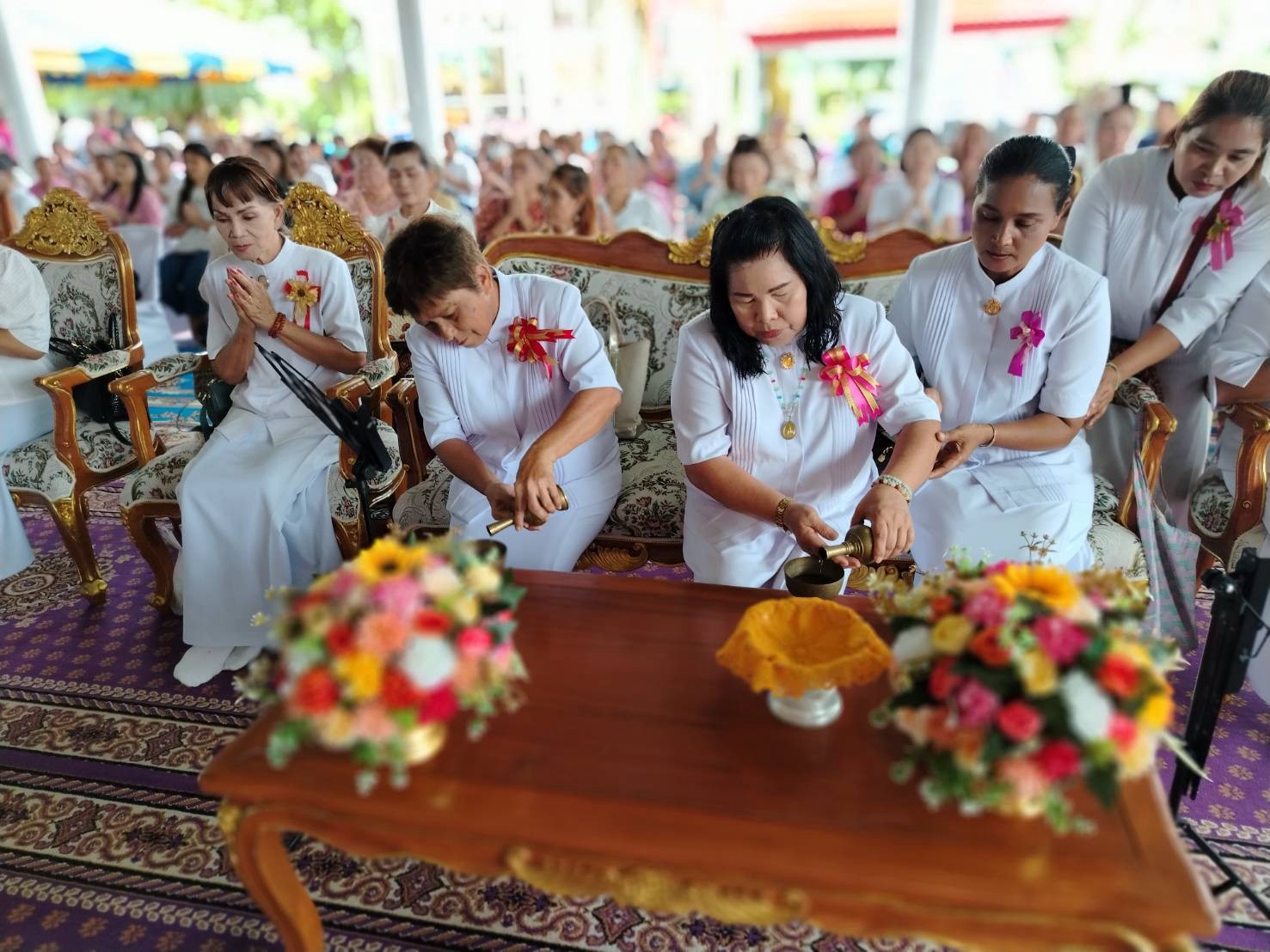 ภาพร่วมพิธีกรรมวัดดอนยาง