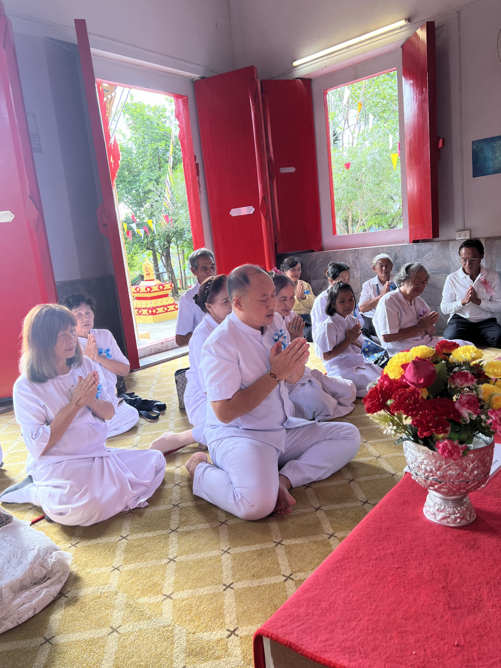 ภาพกล่าวคำถวายกฐินวัดตาลเจ็ดยอด