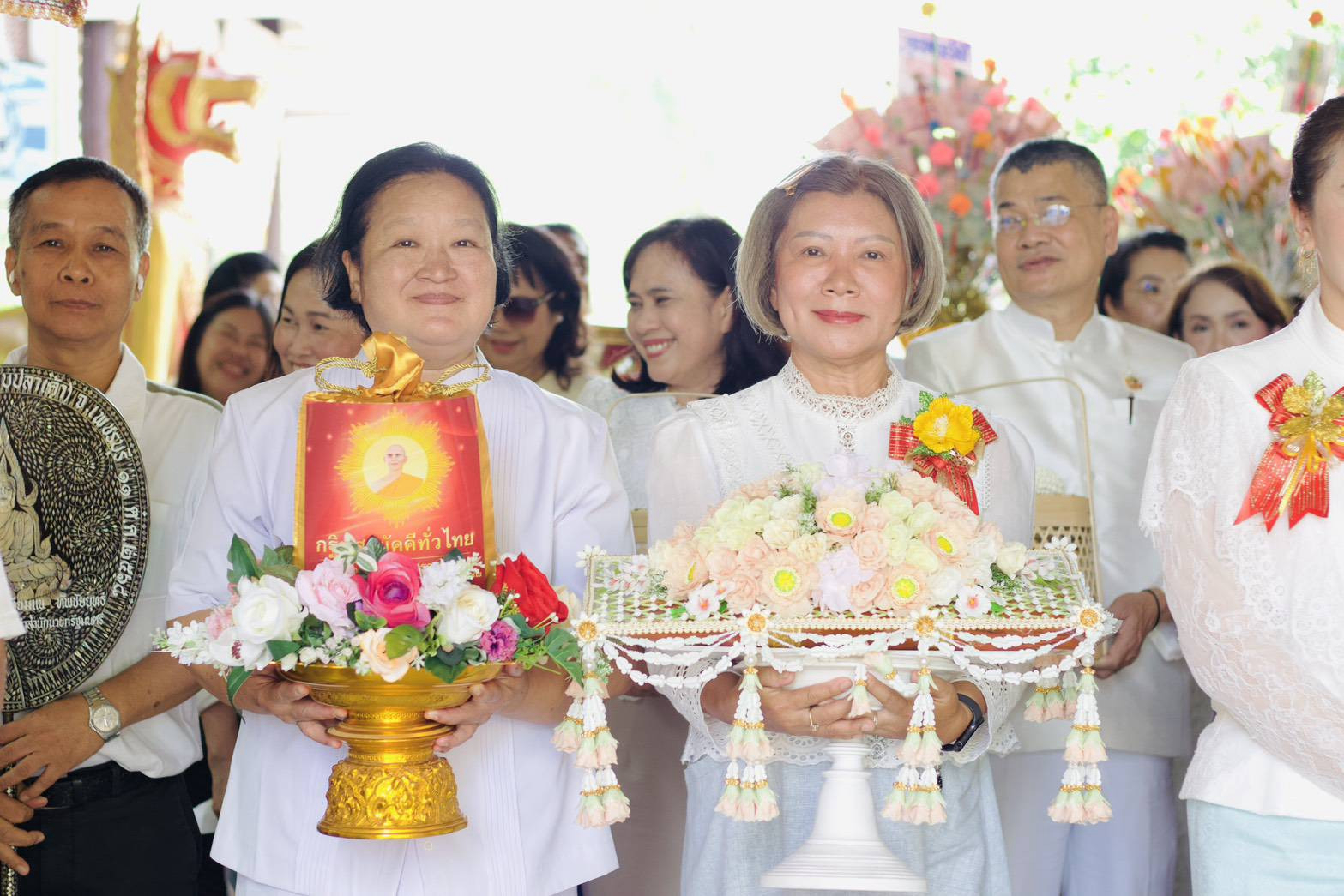 ภาพร่วมพิธีกรรมวัดอรัญญาราม