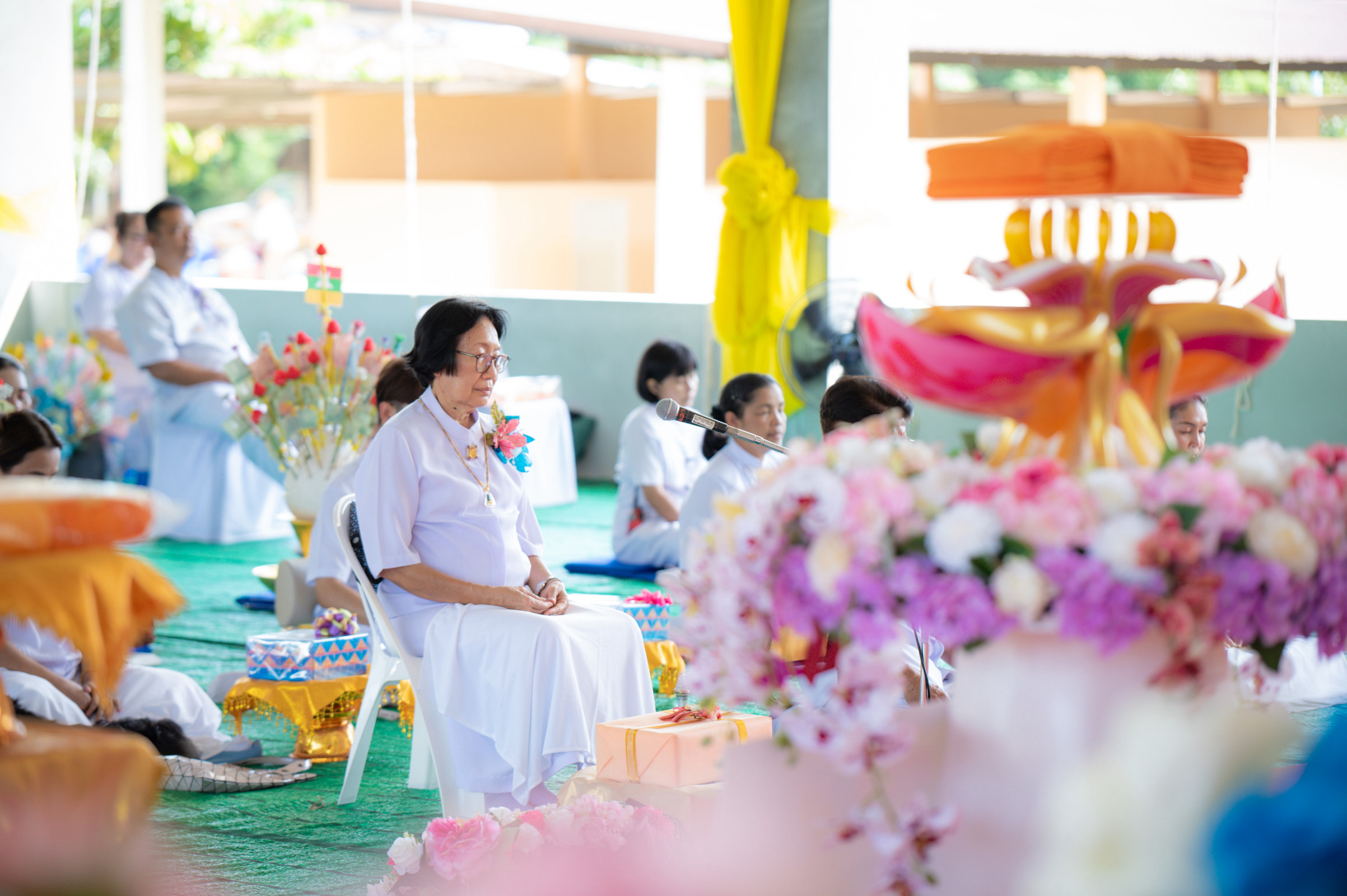 ภาพร่วมพิธีกรรมธุดงคสถานเขาย้อย เพชรบุรี