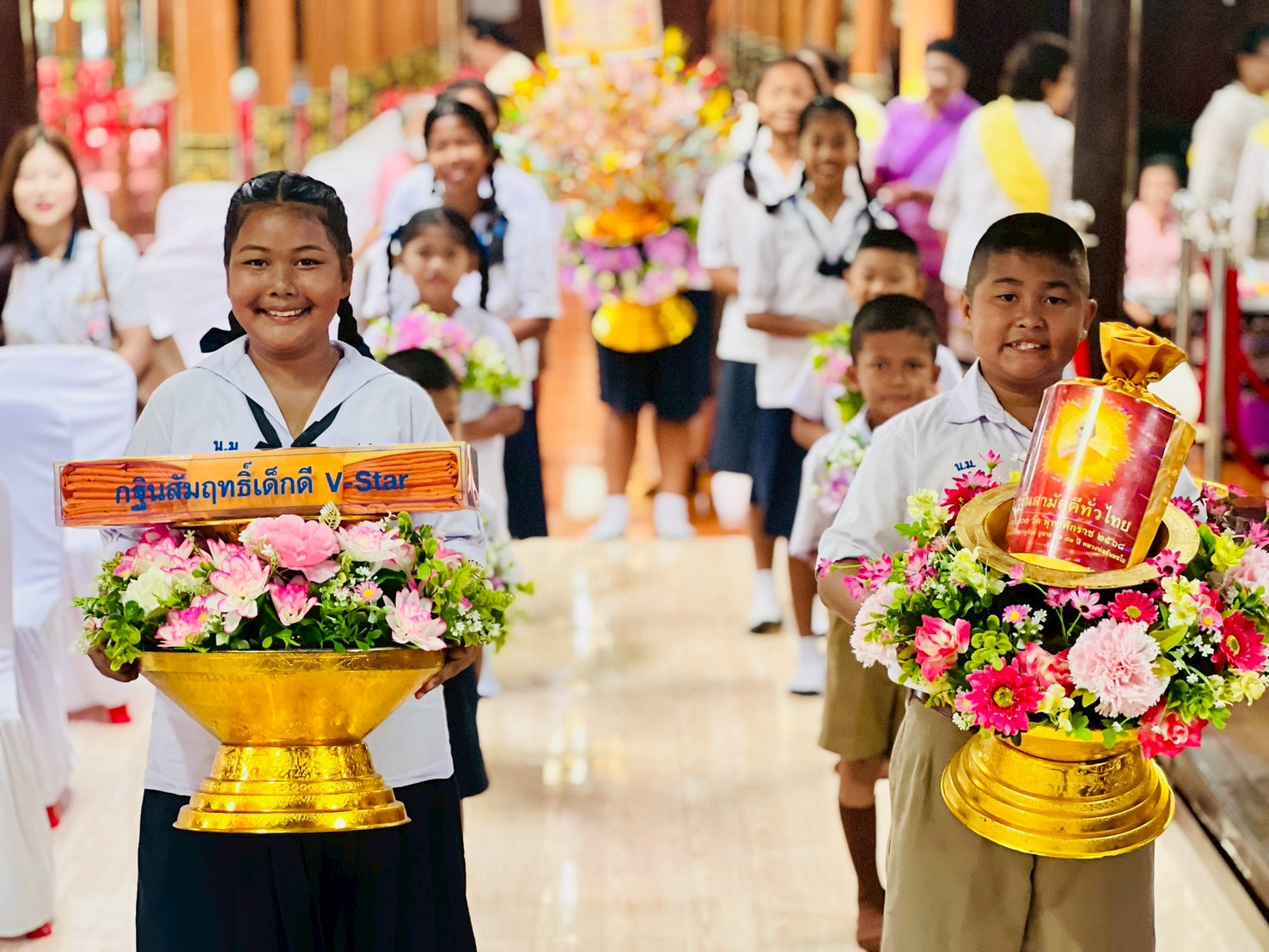 ภาพร่วมขบวนกฐินวัดถิ่นปุรา