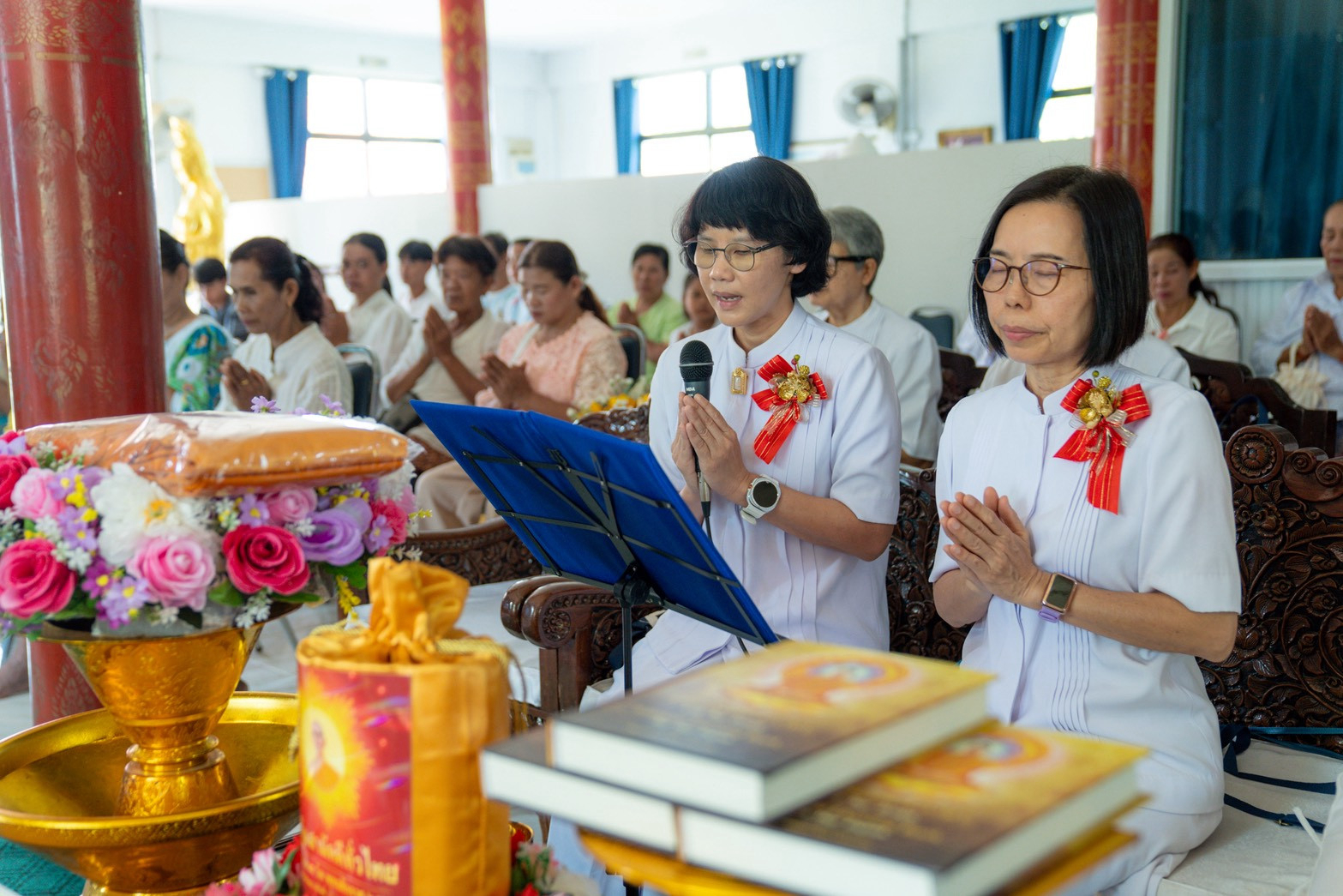 ภาพกล่าวคำถวายกฐินวัดห้วยทรายใต้