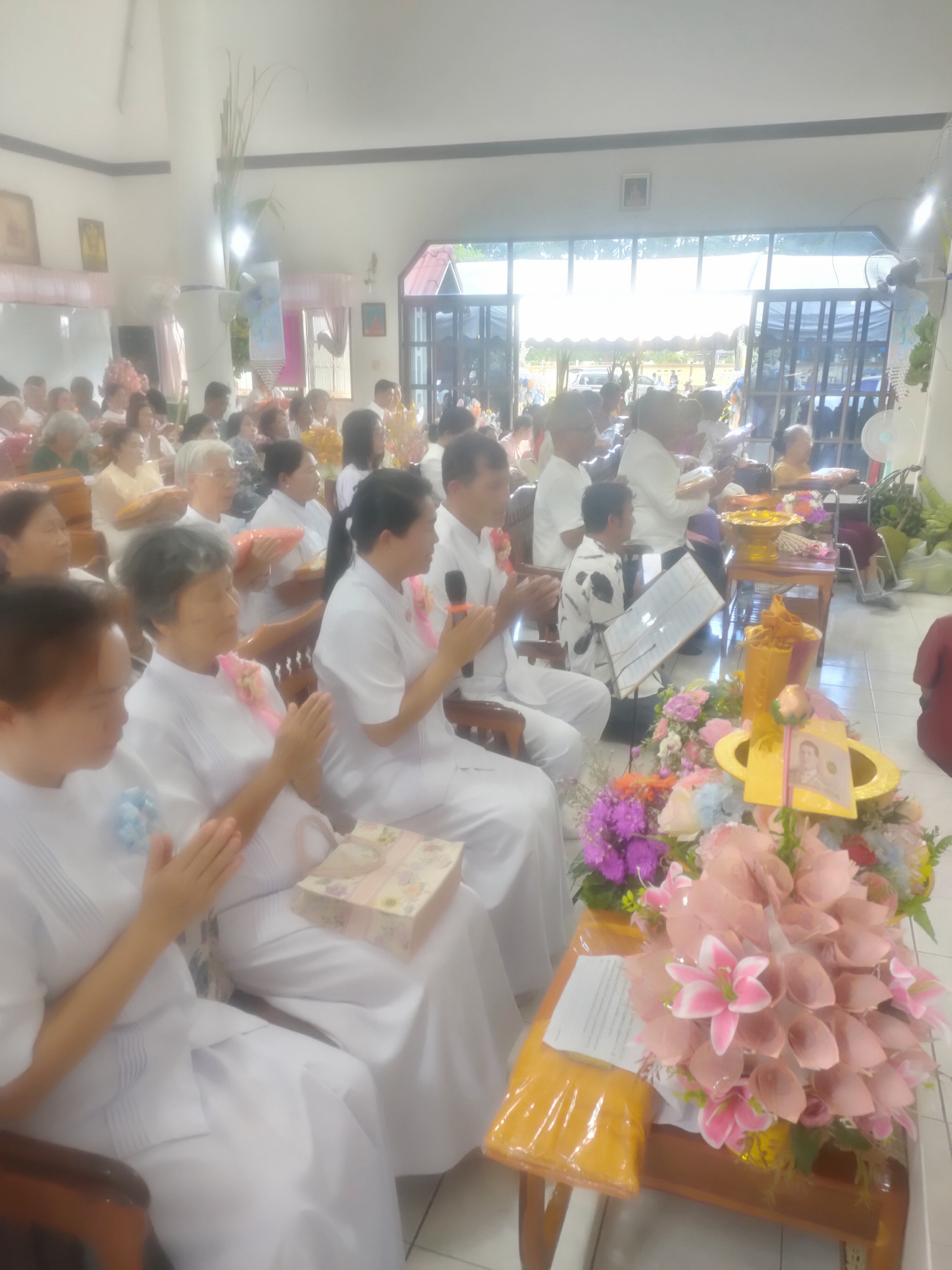 ภาพกล่าวคำถวายกฐินวัดพุเลียบ