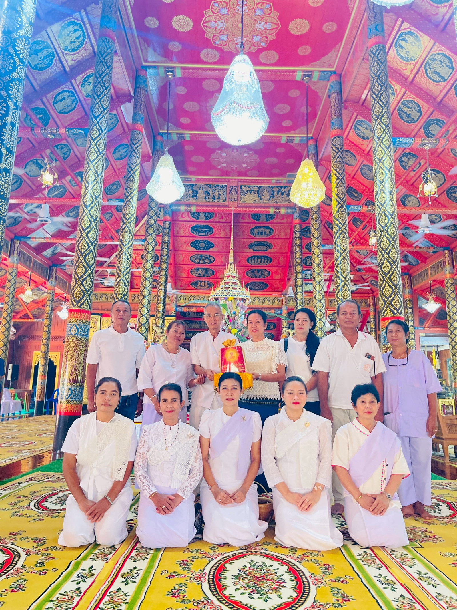 ภาพร่วมพิธีกรรมวัดป่าไผ่