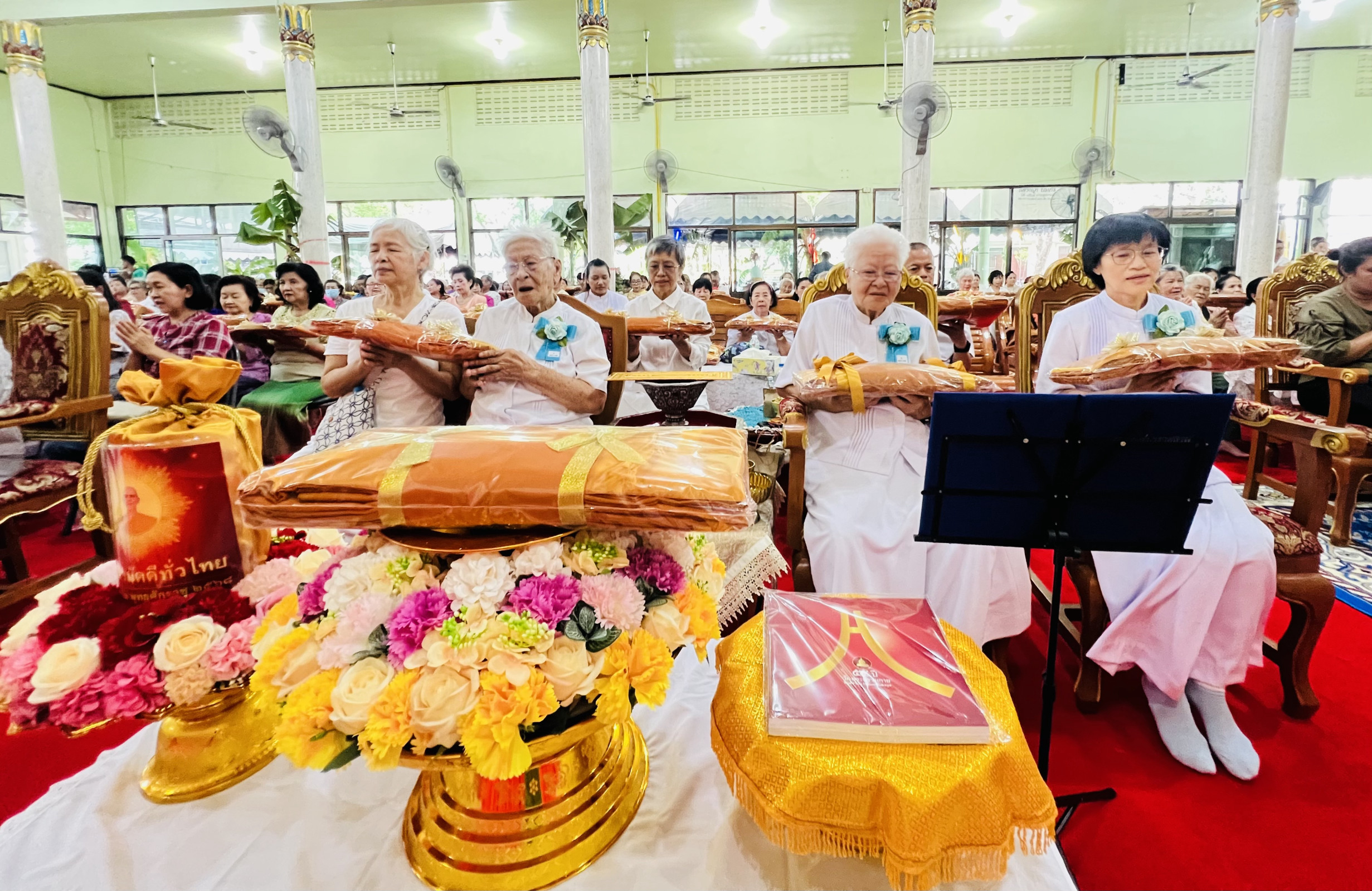 ภาพร่วมพิธีกรรมวัดเจติยาราม(เจดีย์หัก)