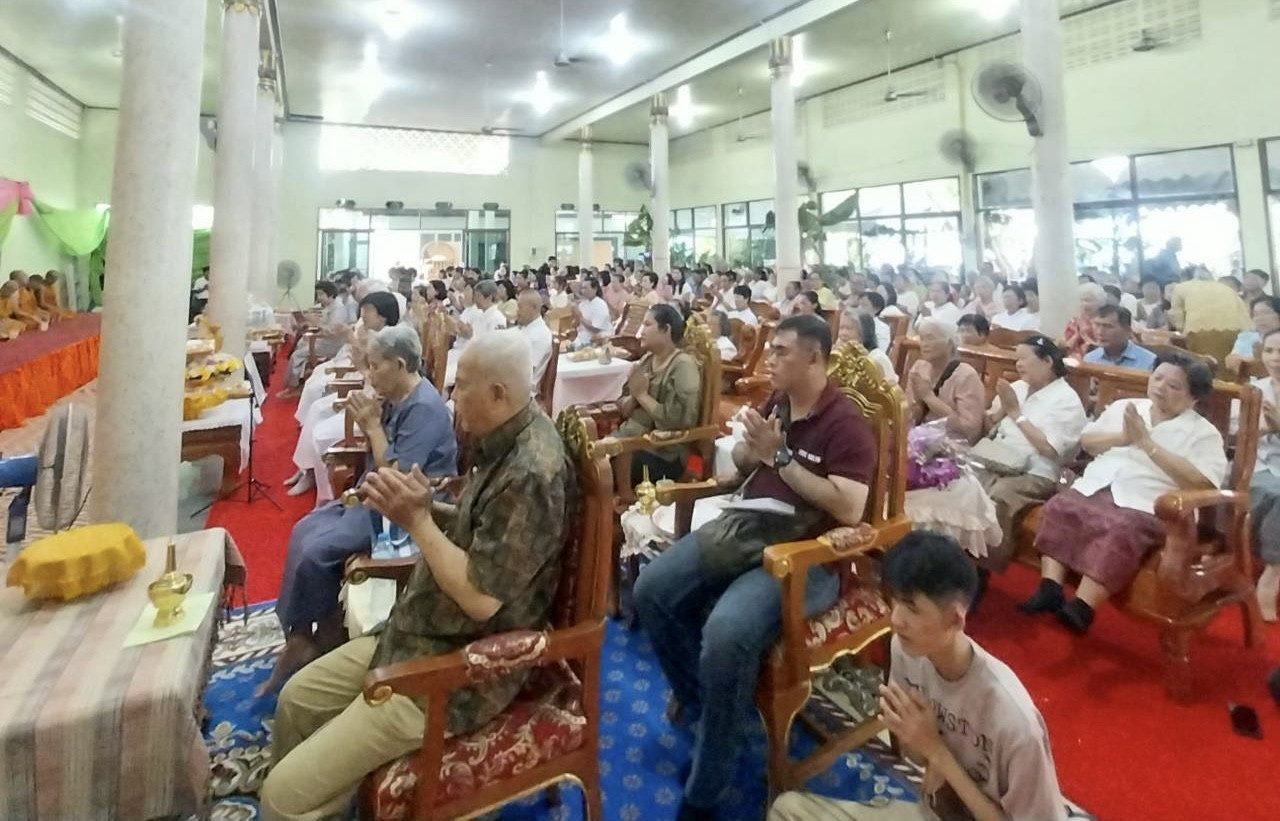 ภาพร่วมพิธีกรรมวัดเจติยาราม(เจดีย์หัก)