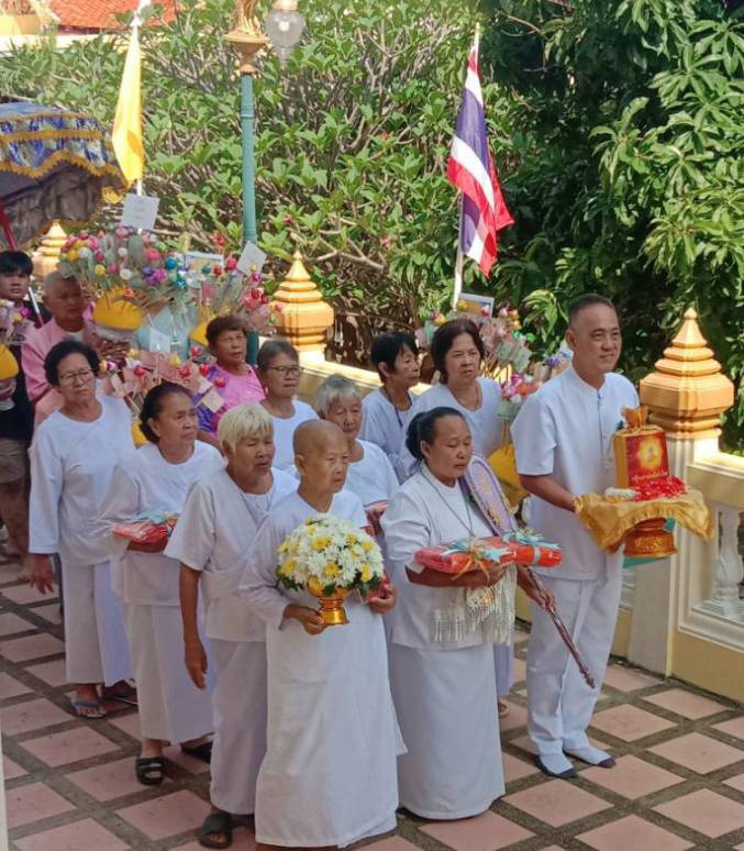 ภาพร่วมขบวนกฐินวัดเจ็ดเสมียน