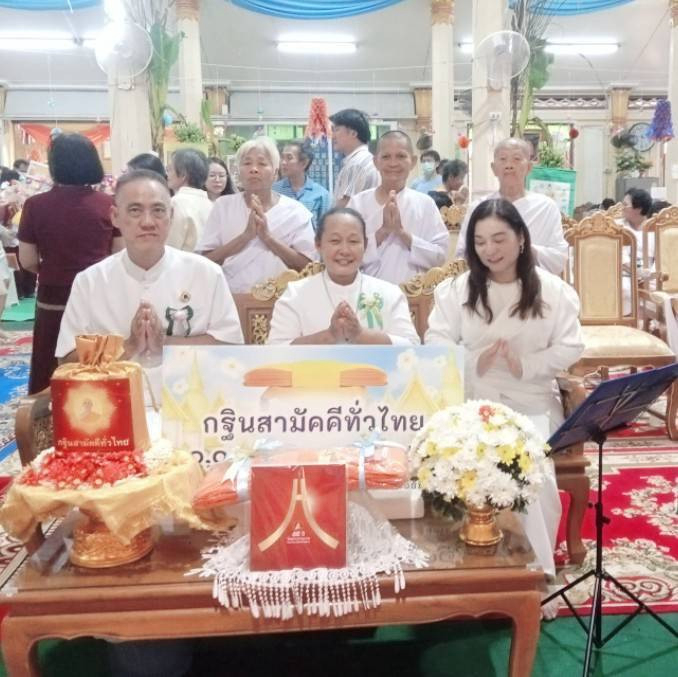 ภาพร่วมพิธีกรรมวัดเจ็ดเสมียน