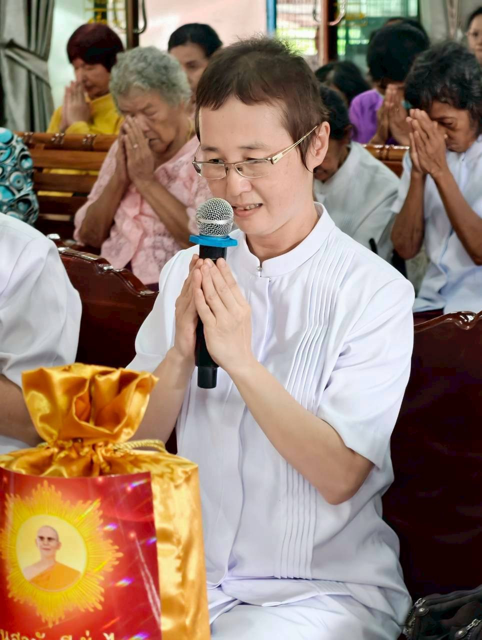 ภาพกล่าวคำถวายกฐินวัดหัวป่าพรหมสราภิรัต