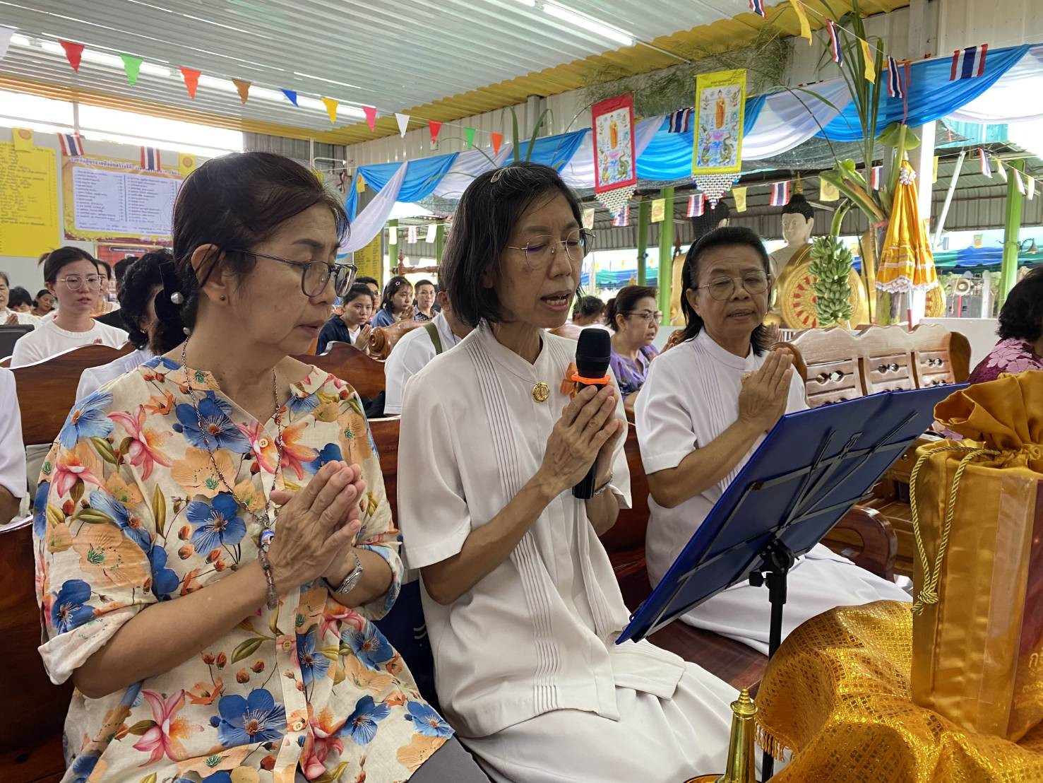 ภาพกล่าวคำถวายกฐินวัดธรรมประทีป