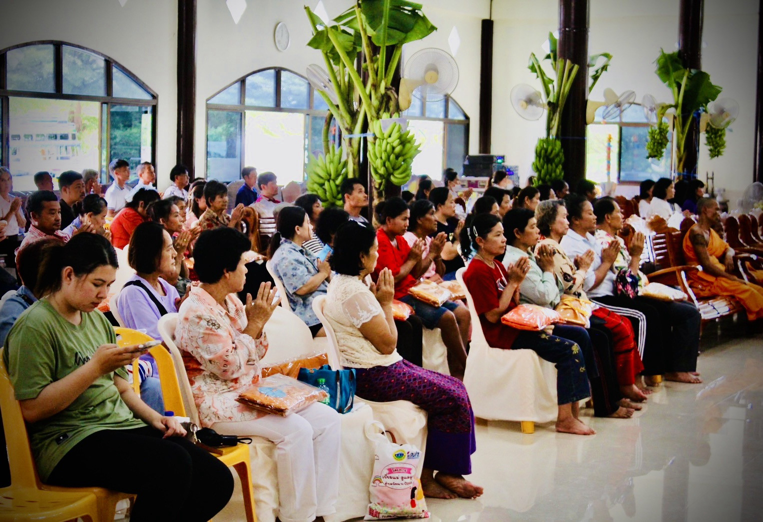 ภาพร่วมพิธีกรรมวัดรางเฆ่