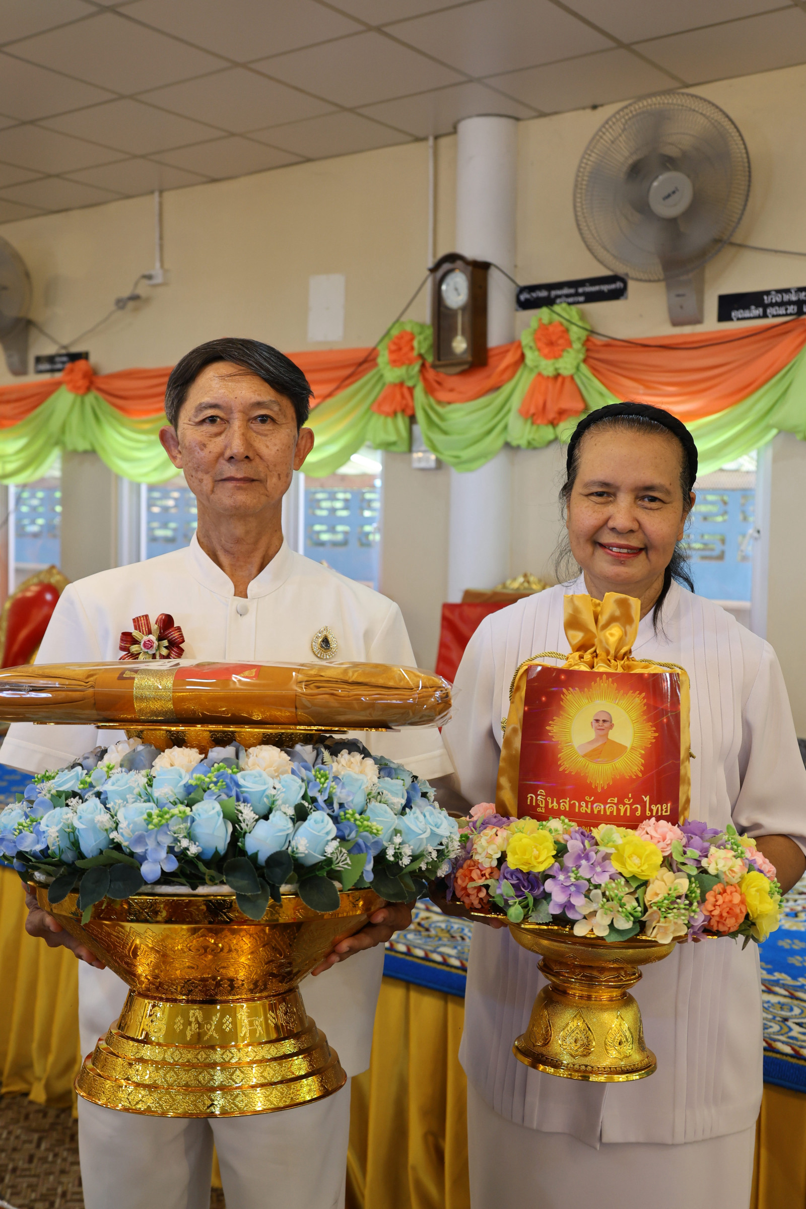 ภาพร่วมพิธีกรรมวัดห้วยไม้เต็ง