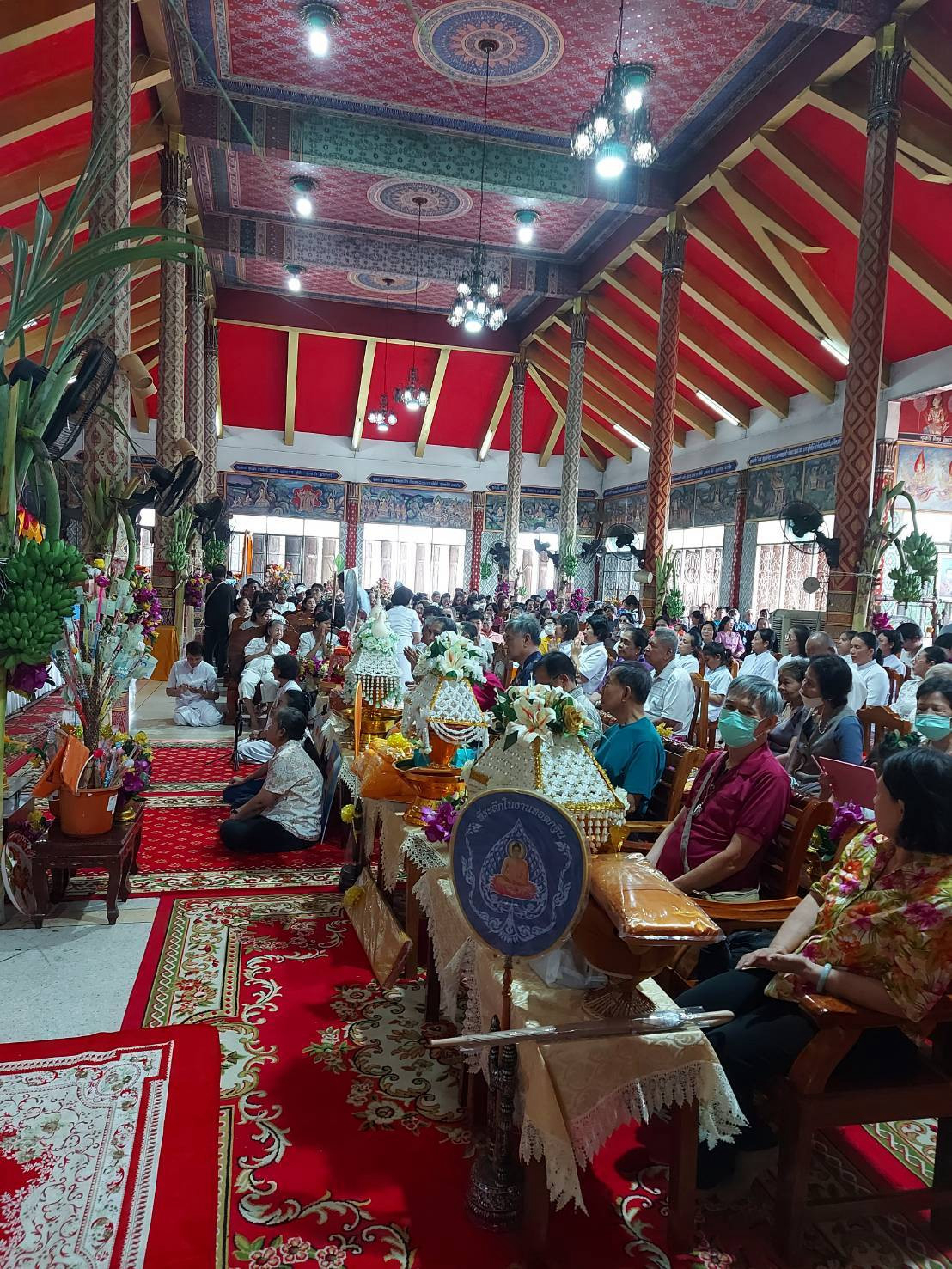 ภาพร่วมพิธีกรรมวัดโคกหม้อ