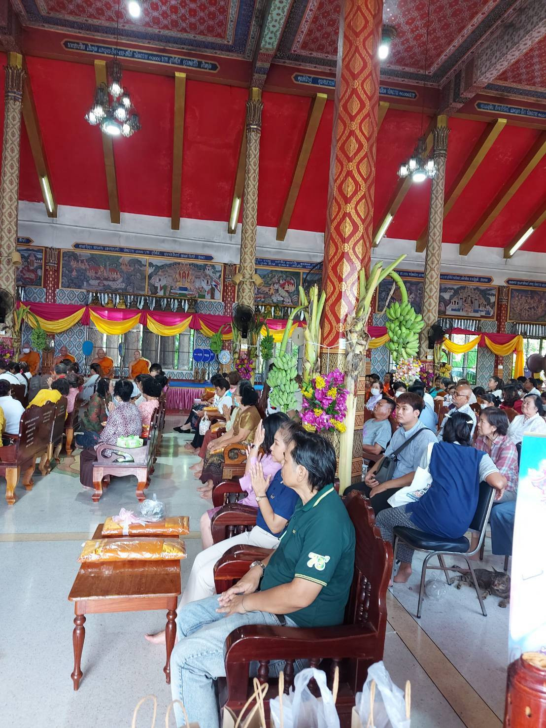 ภาพร่วมพิธีกรรมวัดโคกหม้อ