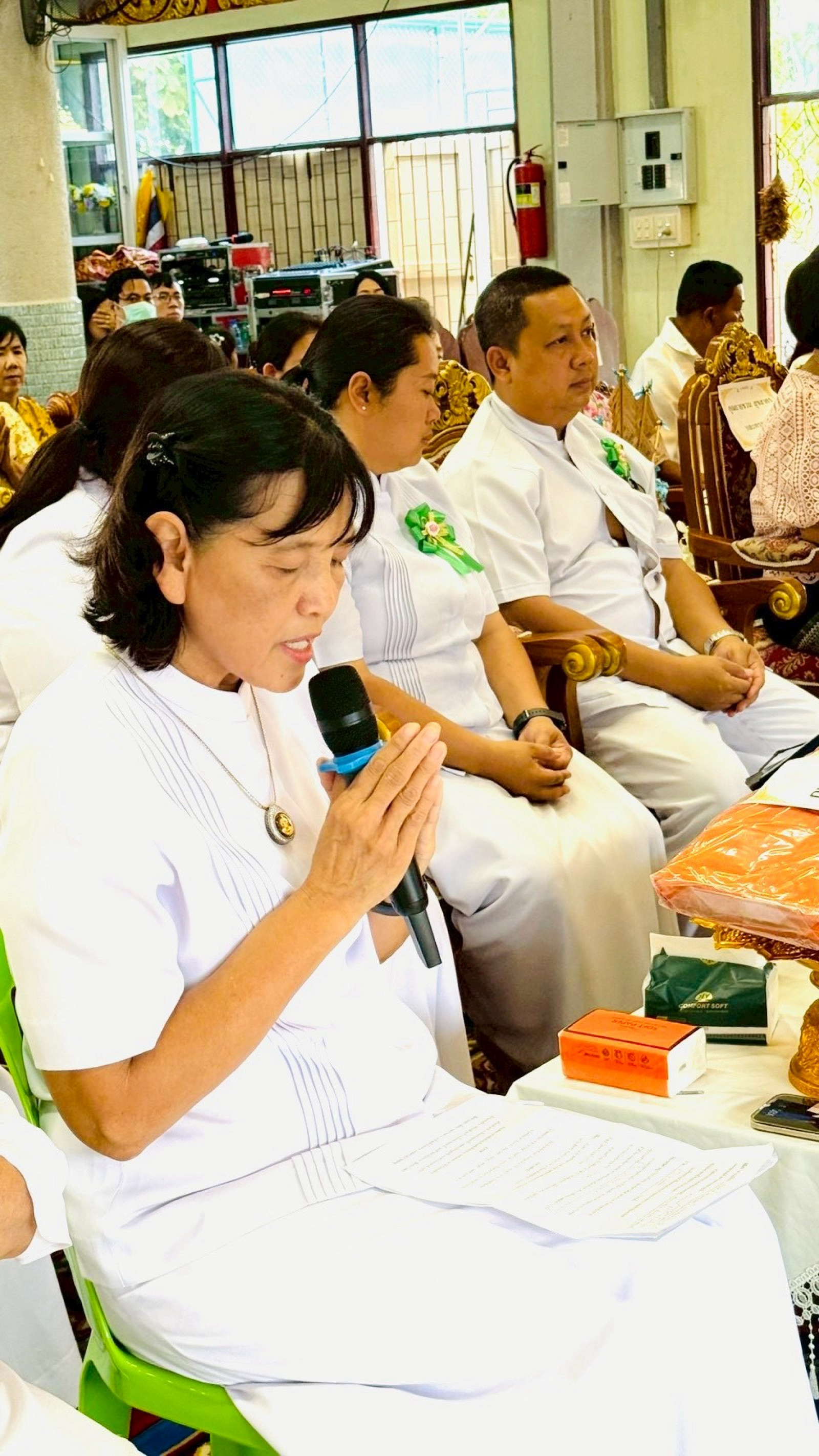 ภาพร่วมพิธีกรรมวัดหัวโป่ง