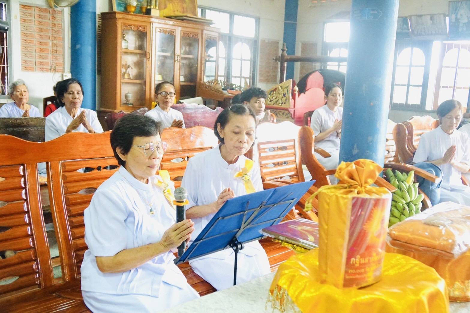 ภาพกล่าวคำถวายกฐินวัดวังน้ำเขียว