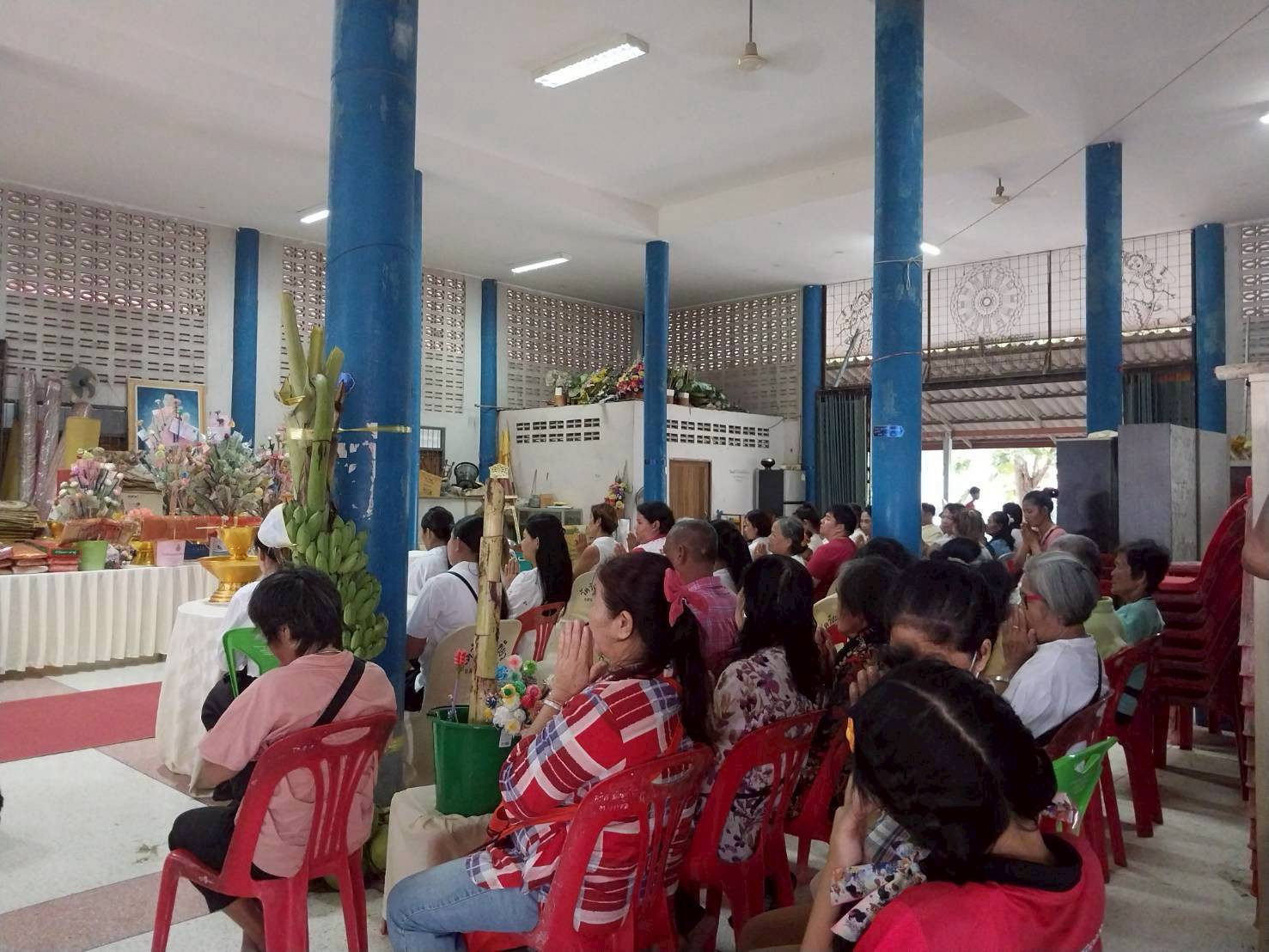 ภาพร่วมพิธีกรรมวัดวังน้ำเขียว