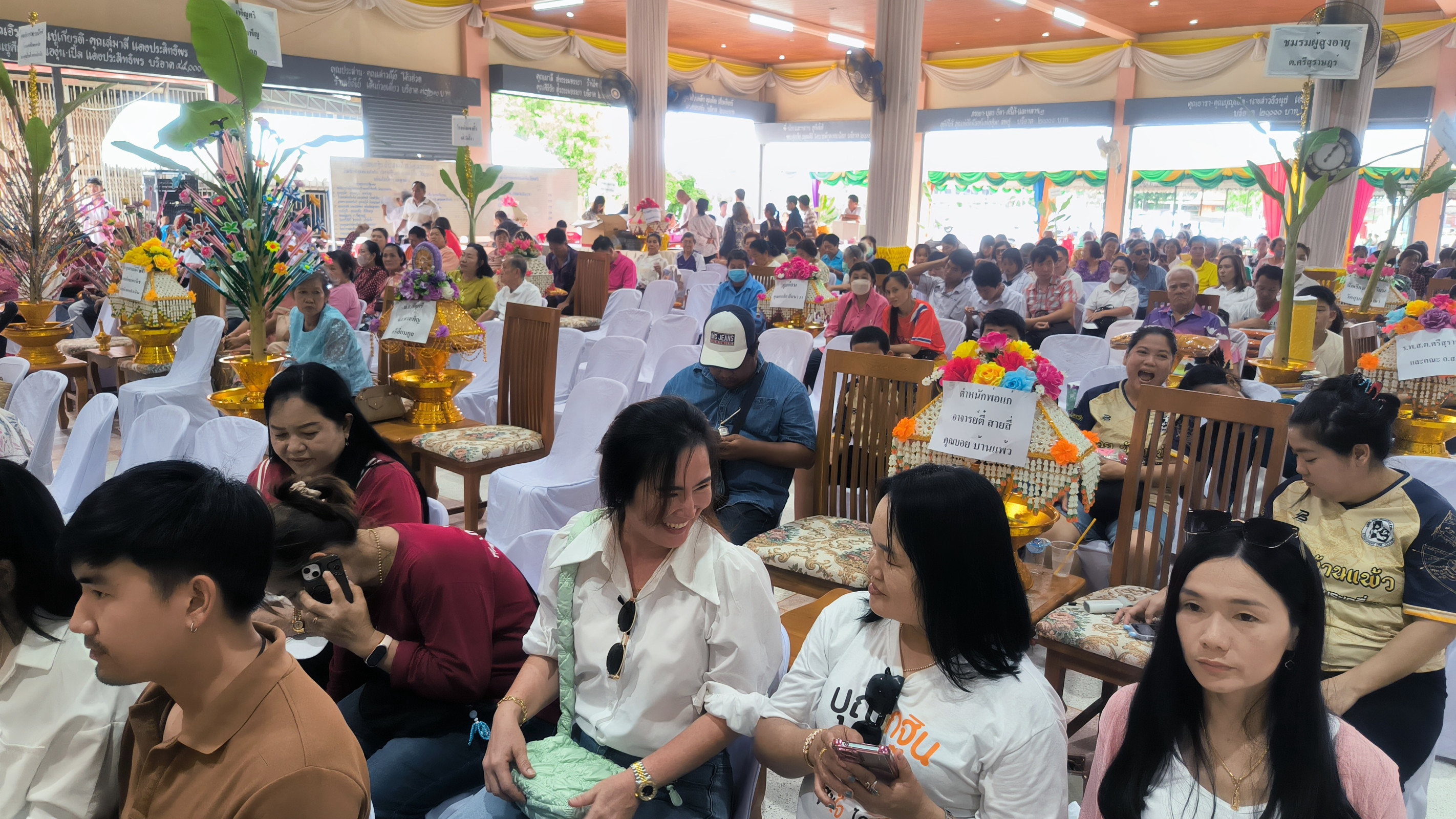 ภาพร่วมพิธีกรรมวัดอุบลวรรณาราม