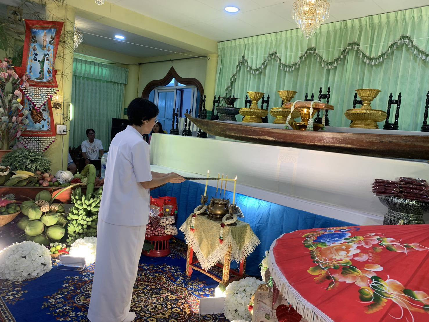 ภาพร่วมพิธีกรรมวัดสอนประดิษฐ์วราราม(วัดเม็ง)