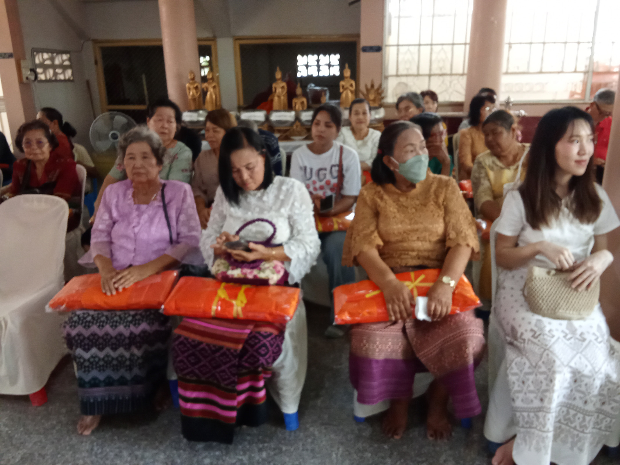 ภาพร่วมพิธีกรรมวัดห้วยไผ่