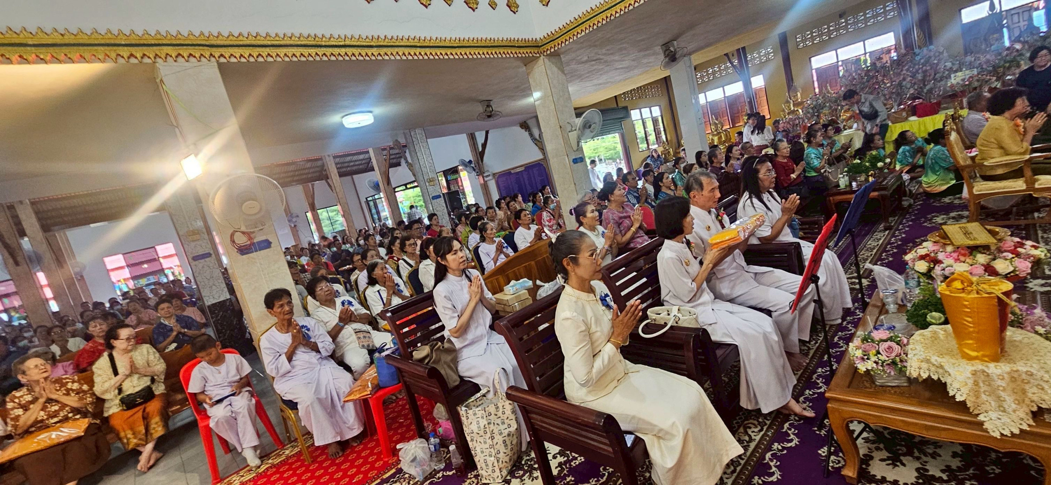 ภาพร่วมพิธีกรรมวัดสามัคคีธรรม