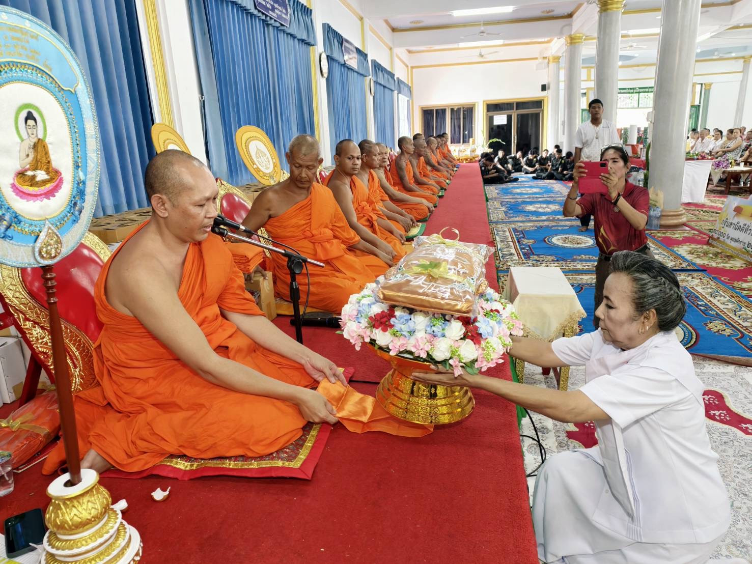 ภาพร่วมพิธีกรรมวัดพญาไม้