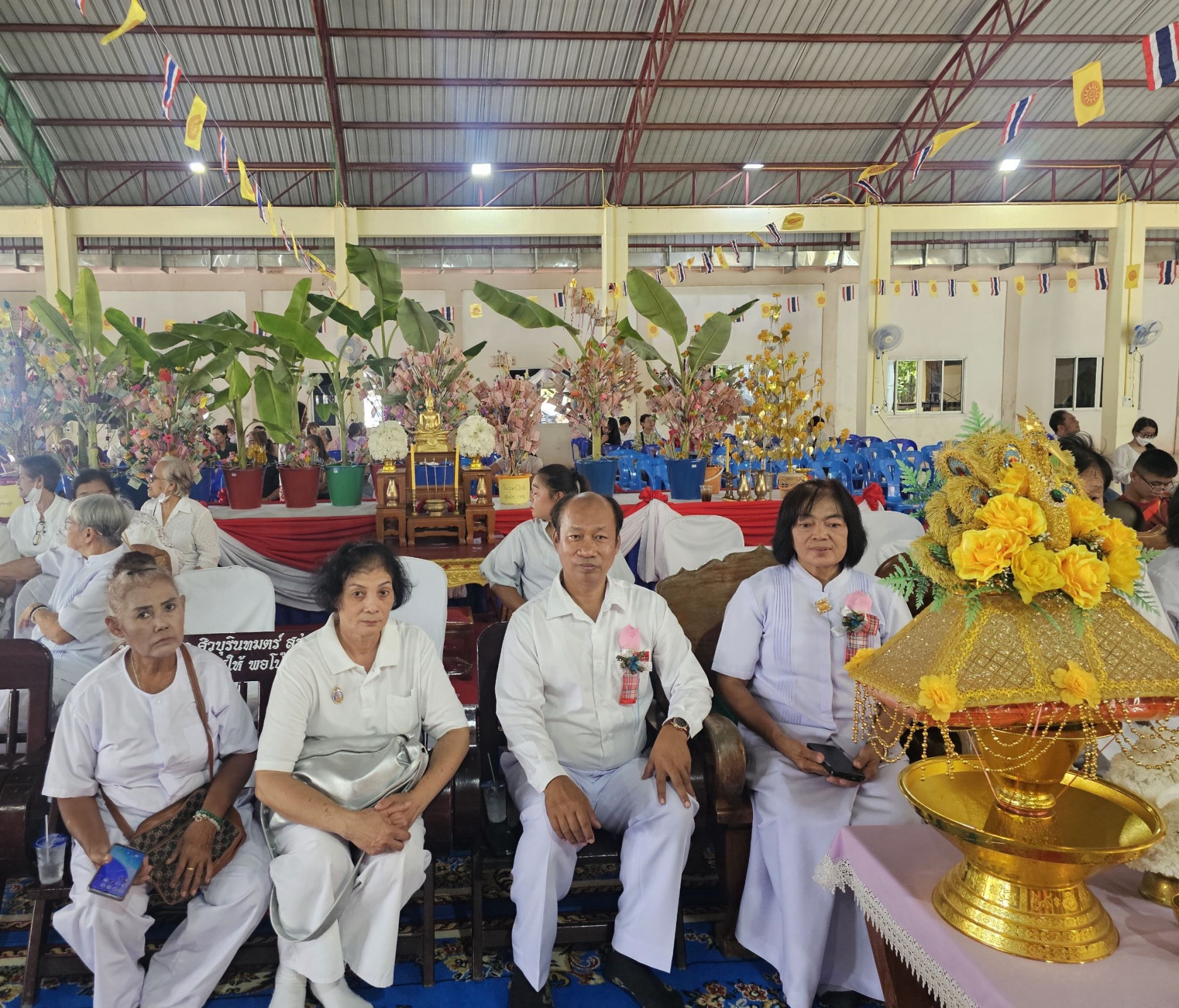 ภาพร่วมพิธีกรรมวัดดอนเซ่ง