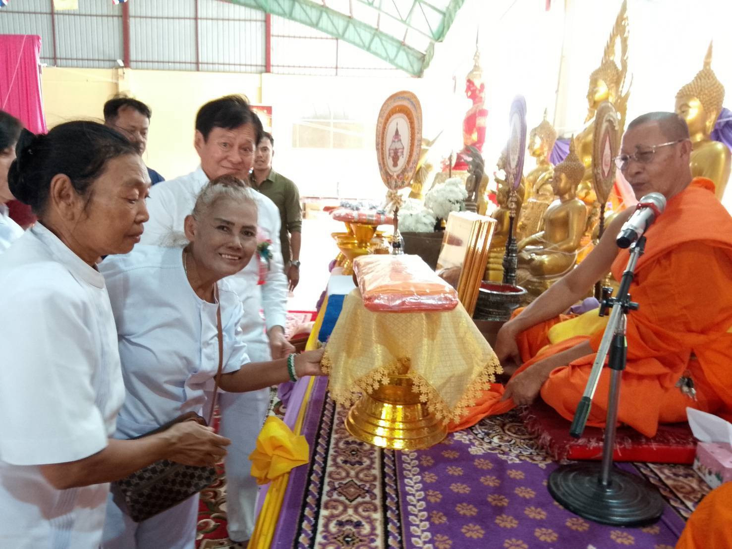 ภาพร่วมพิธีกรรมวัดดอนเซ่ง